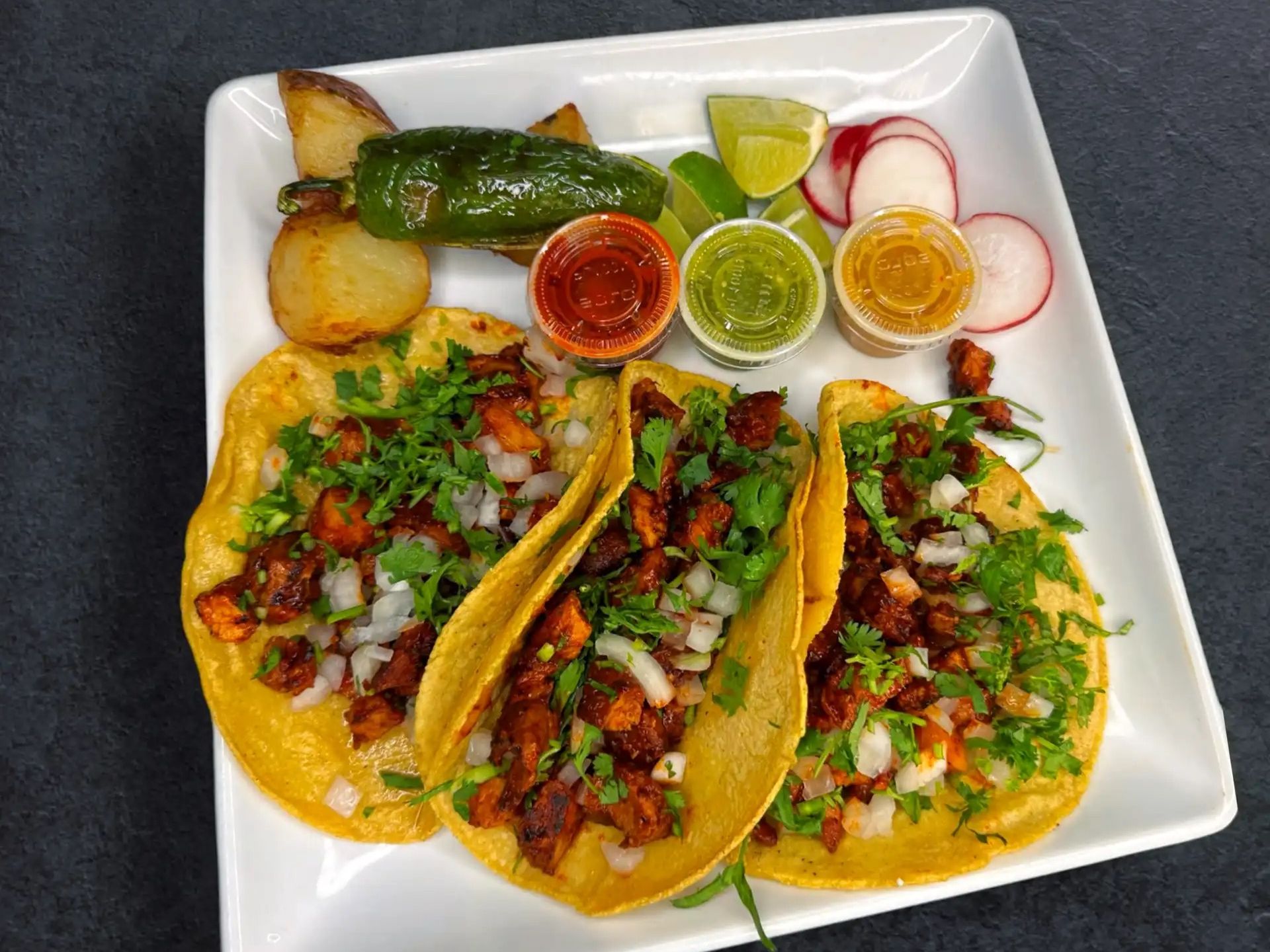 Single Taco Al Pastor.