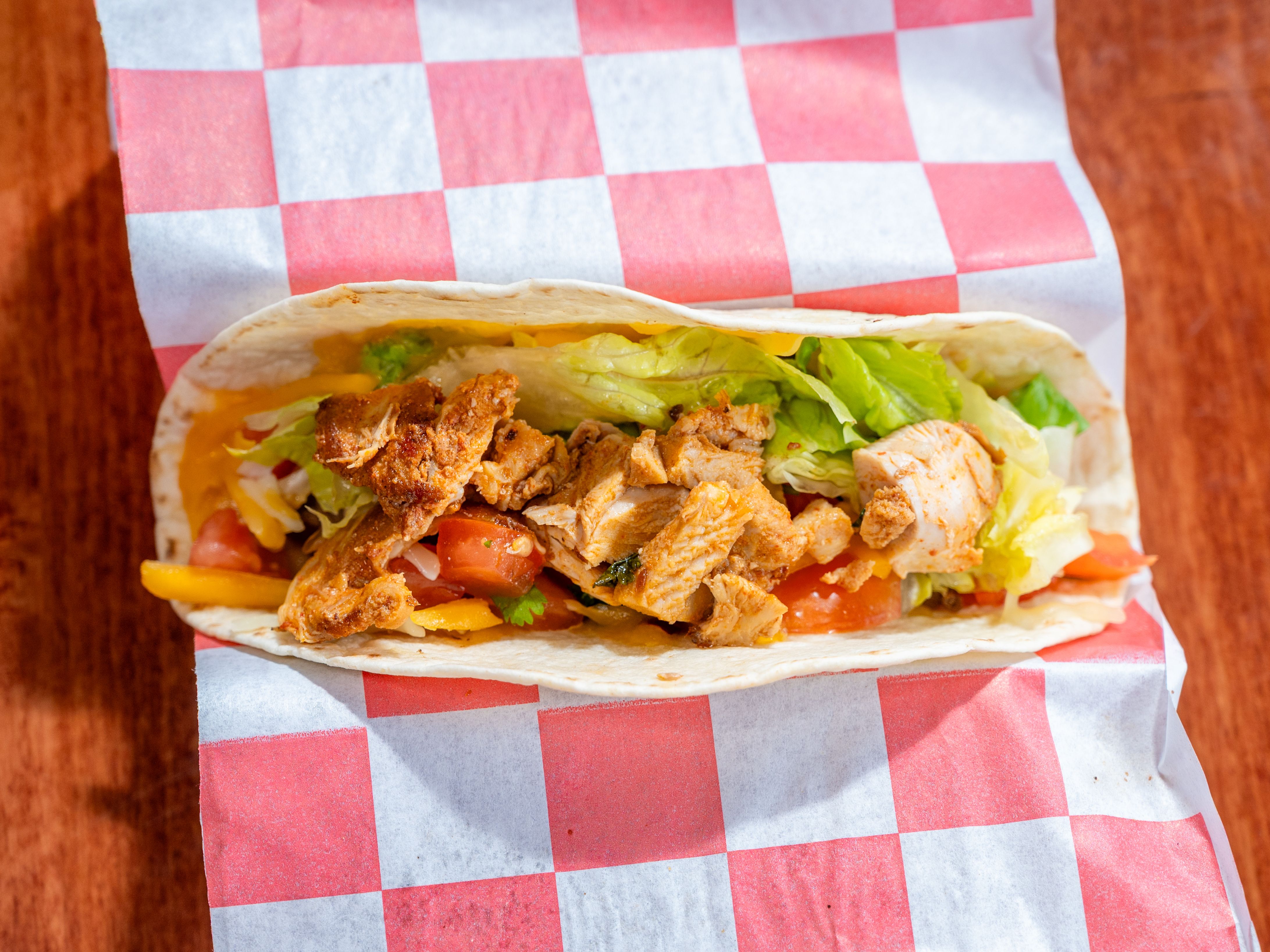Single Taco Chicken.
