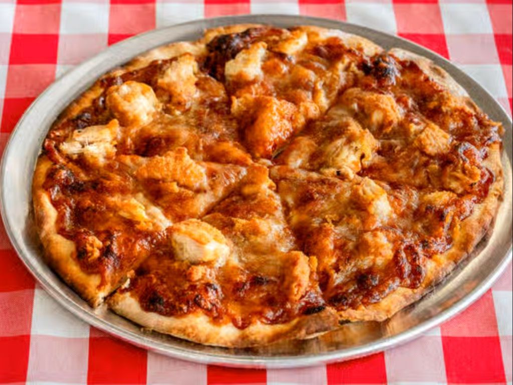 Barbecue Chicken Pizza.