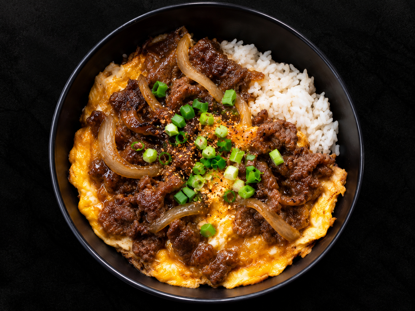 Beef Donburi.