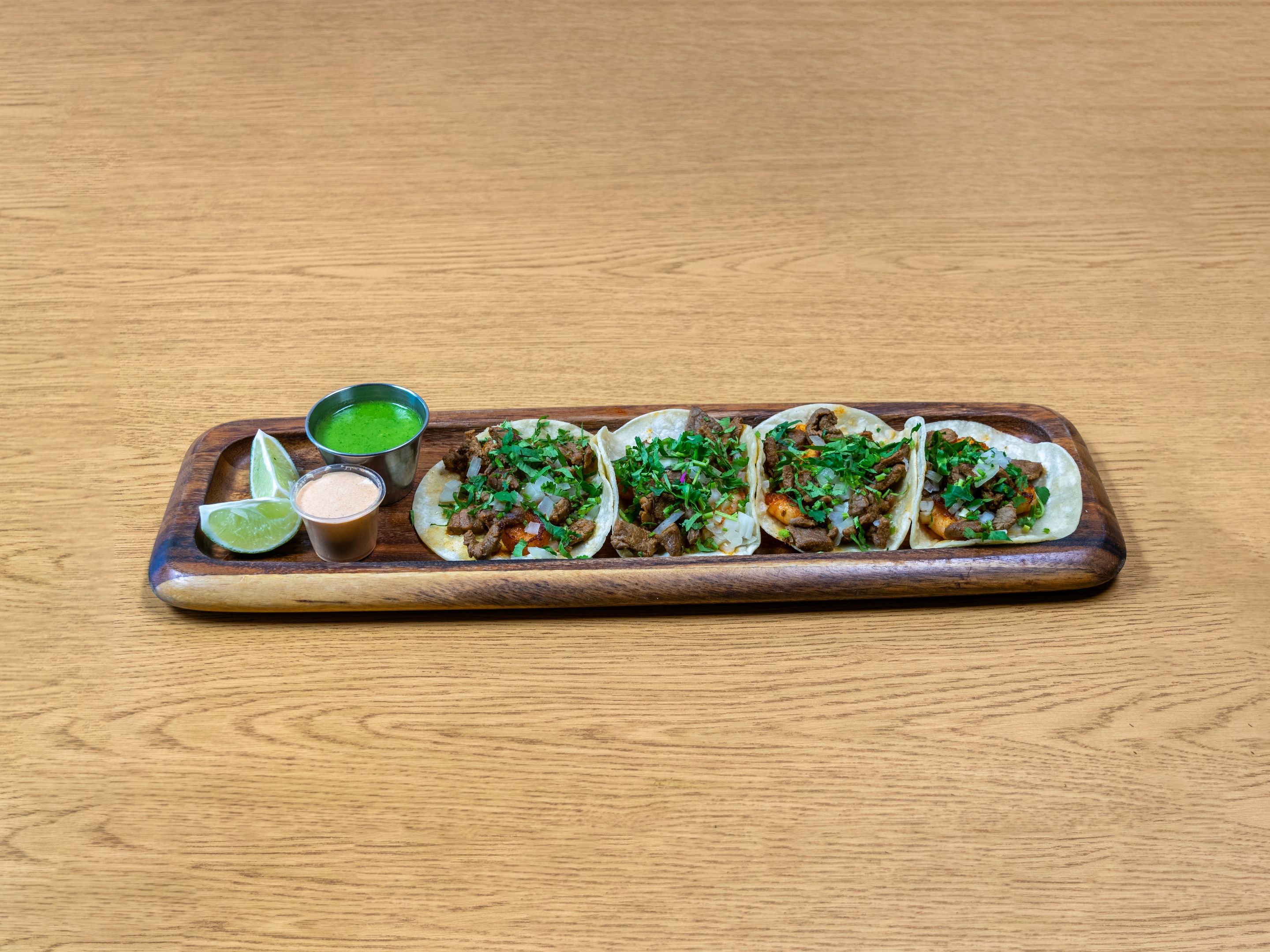 Surf & Turf (Mar y Tierra) Tacos.