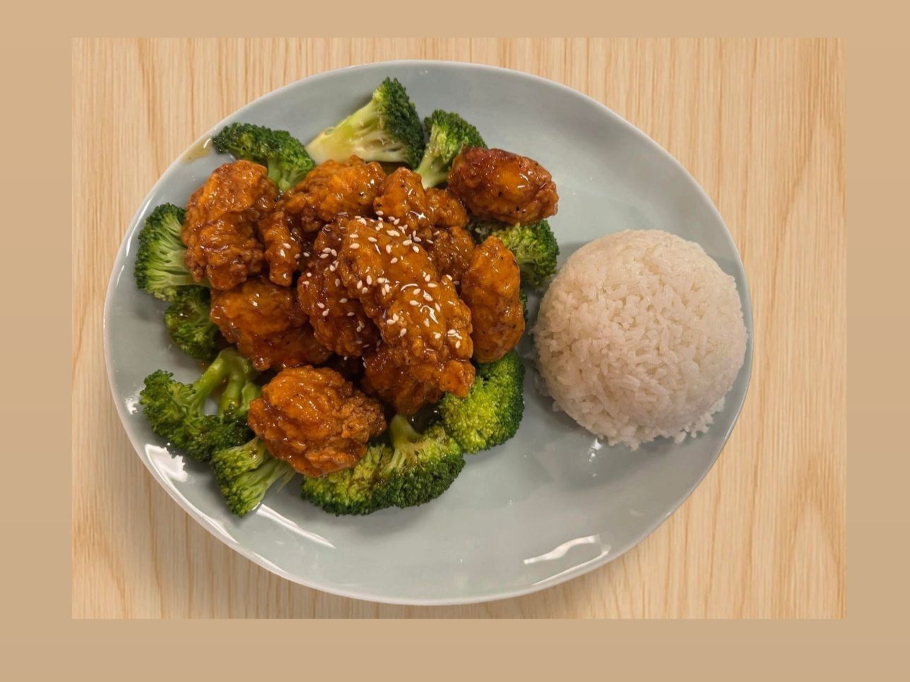Orange Chicken/Tofu.