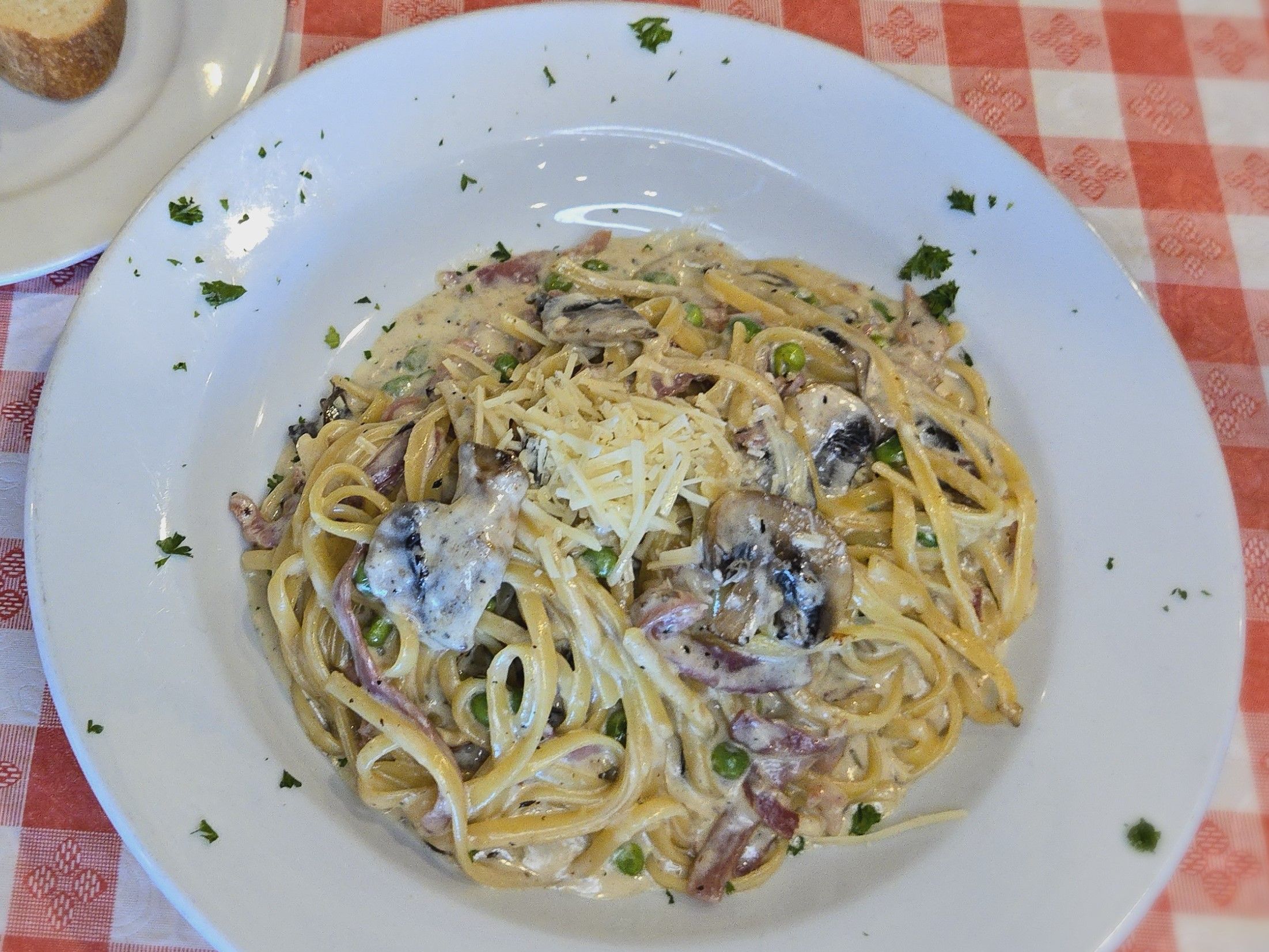 Pasta Carbonara.