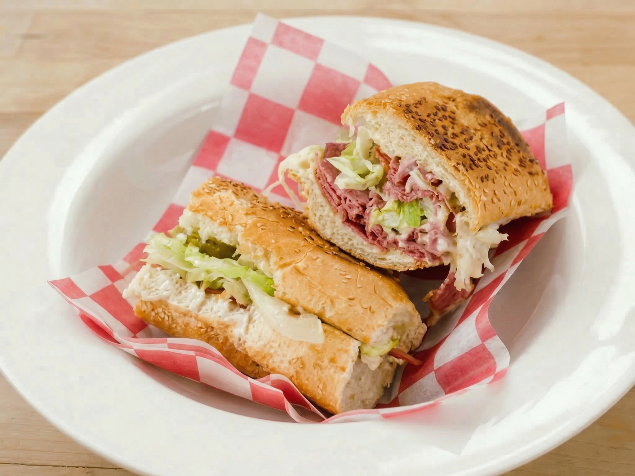 Corned Beef Sub.