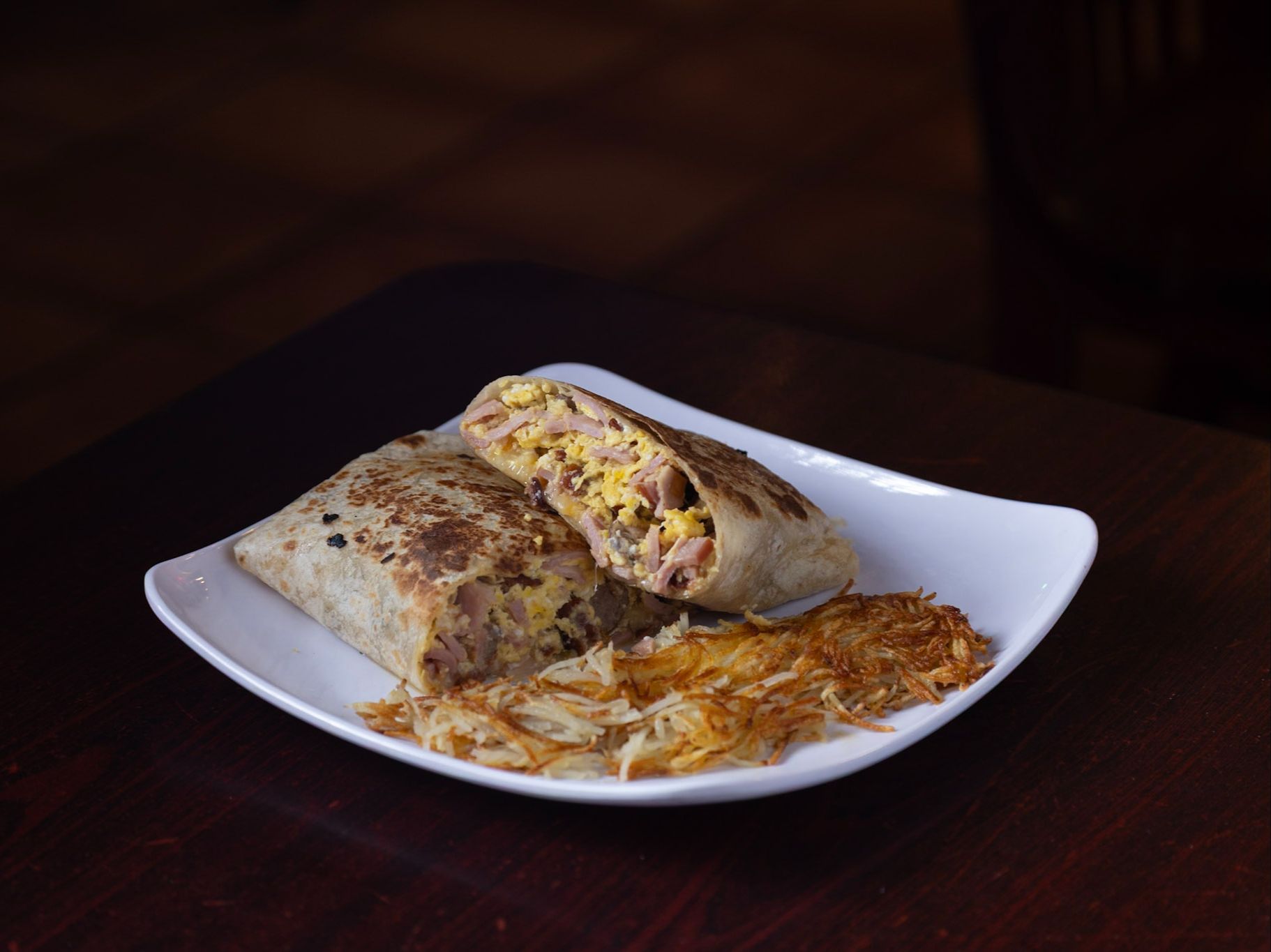 #9 Breakfast Burrito.