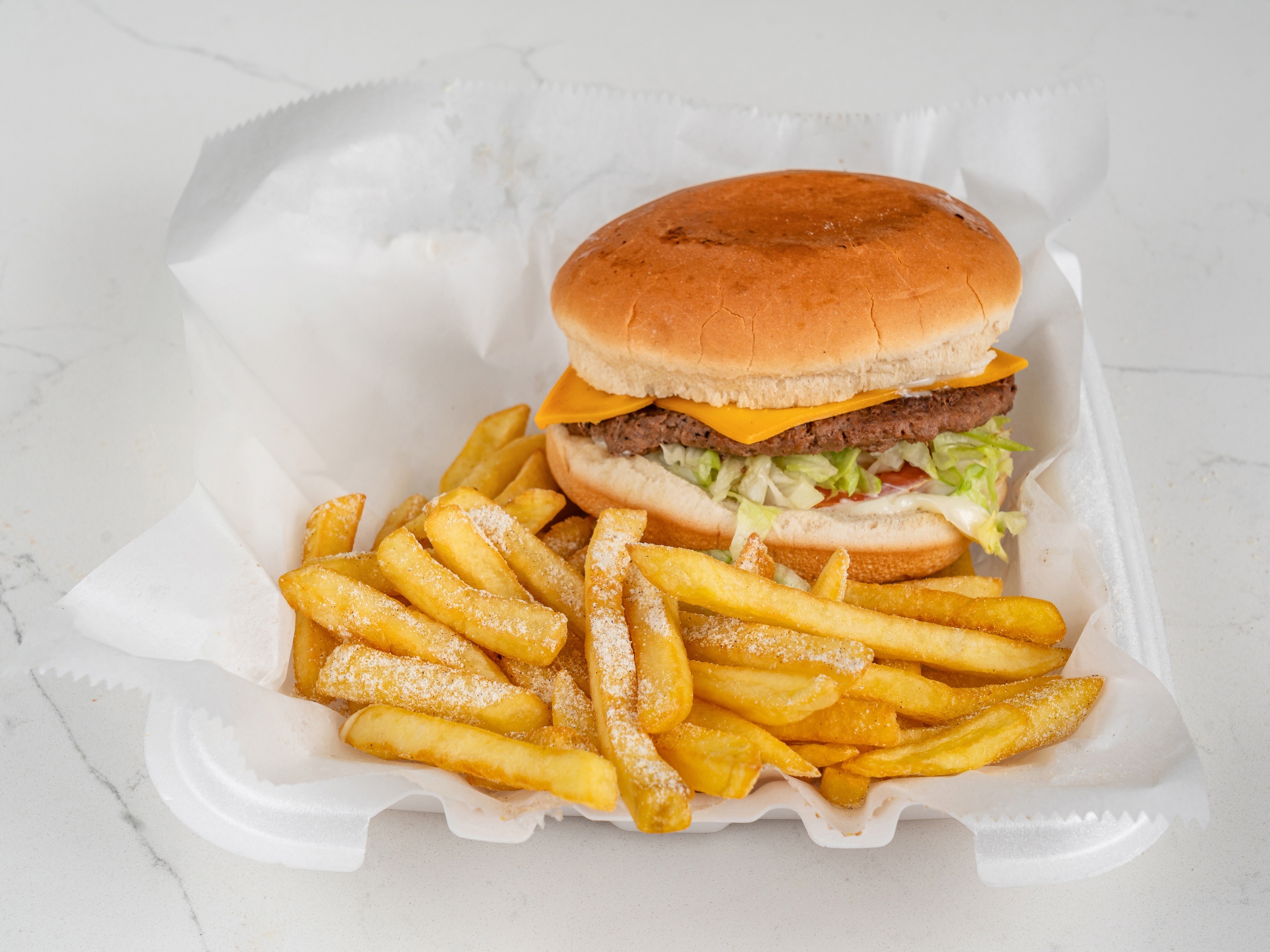 Cheeseburger (Double).