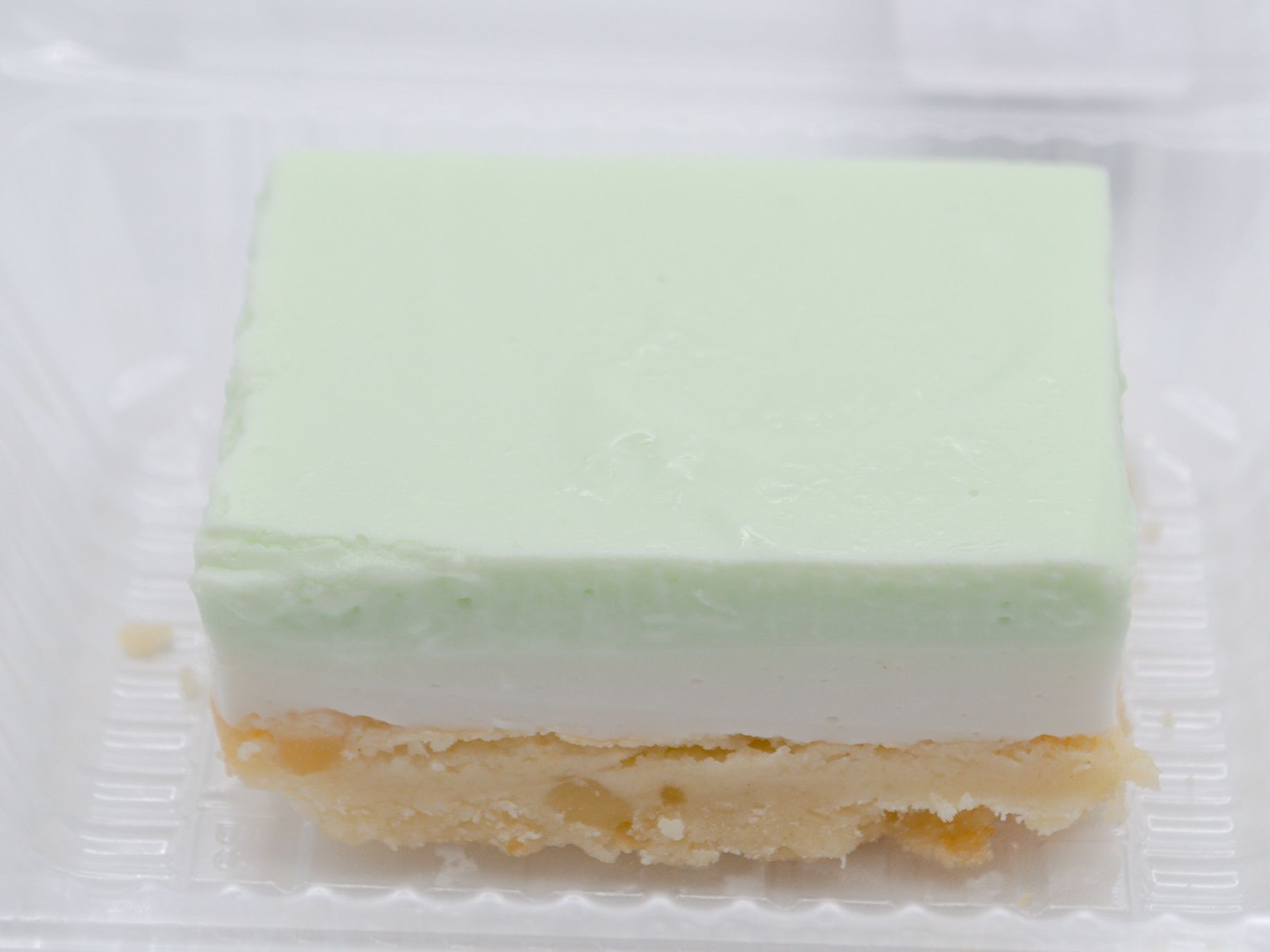 Lime Delight Haupia Dessert from Yama's Fish Market — Bright, tangy lime layered with creamy haupia for a refreshing sweet.