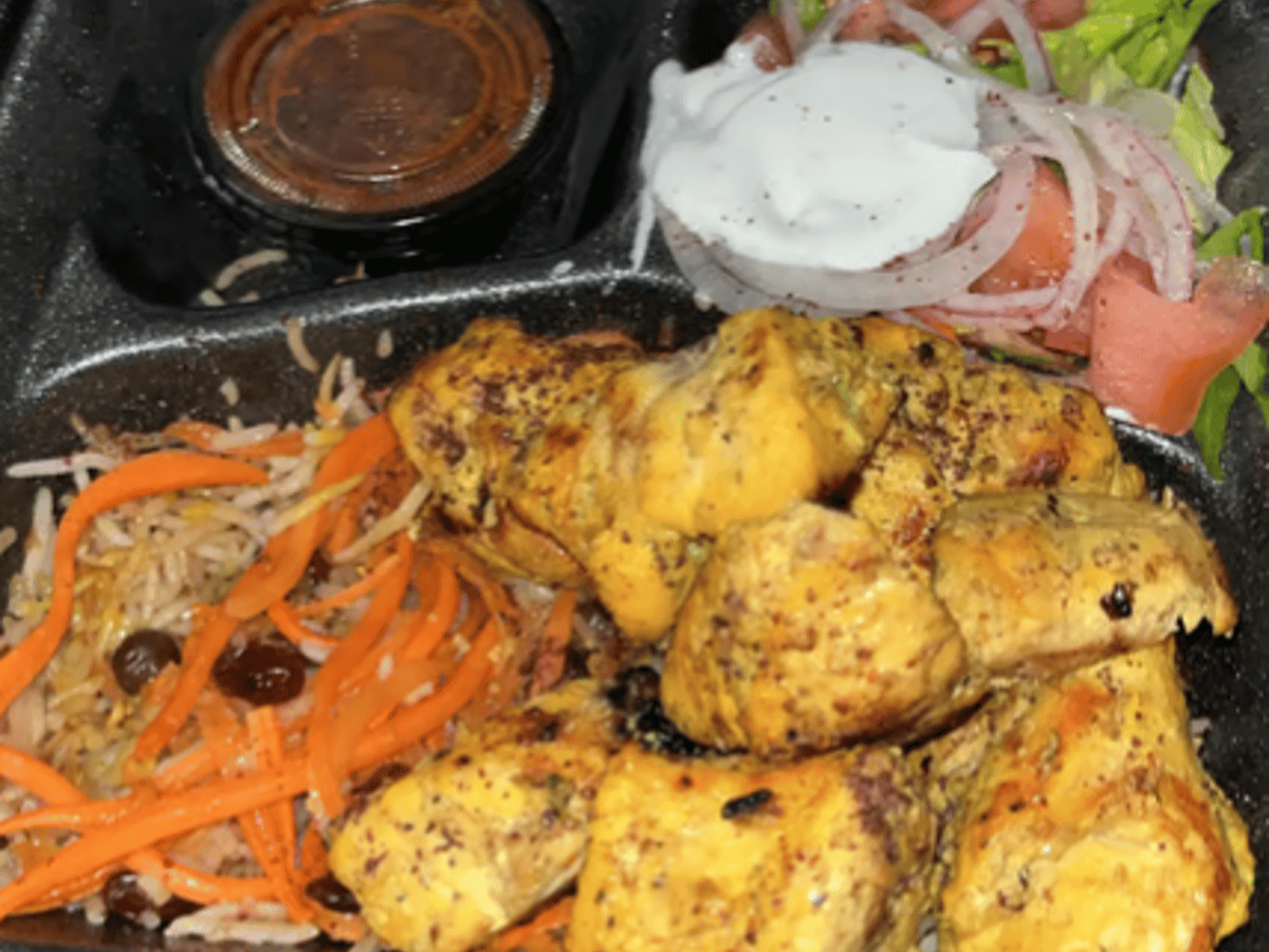 Kids Chicken Kebab.