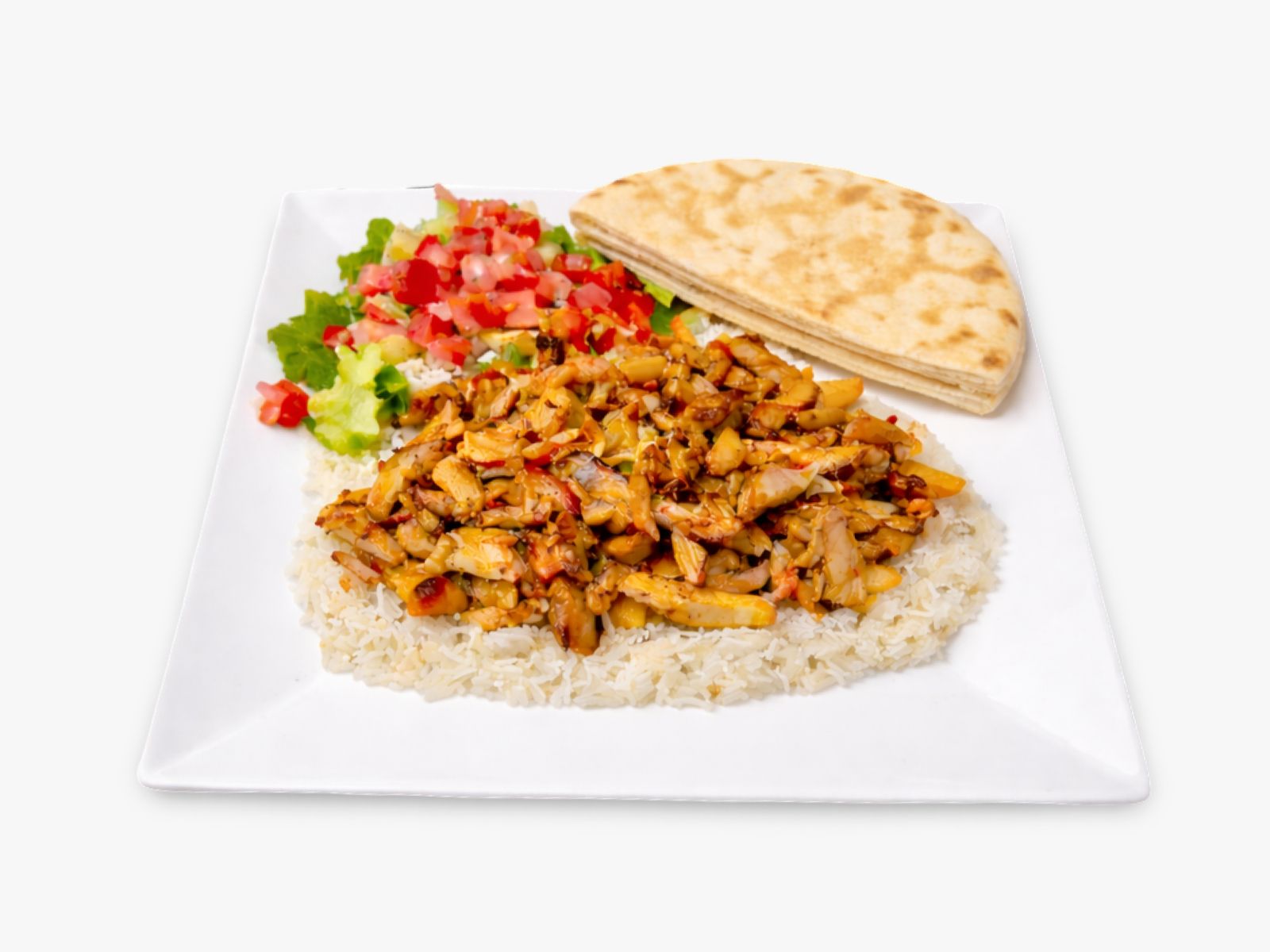 Chicken Shawarma Plate - O