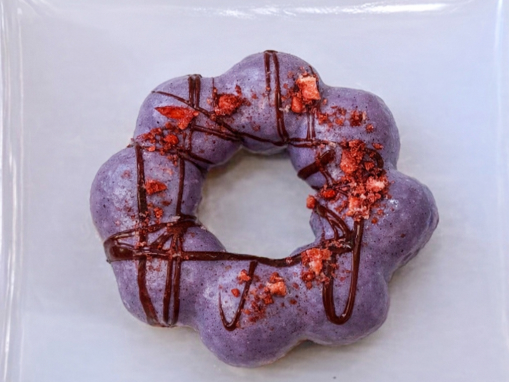 Very Berry Mochi Donut.