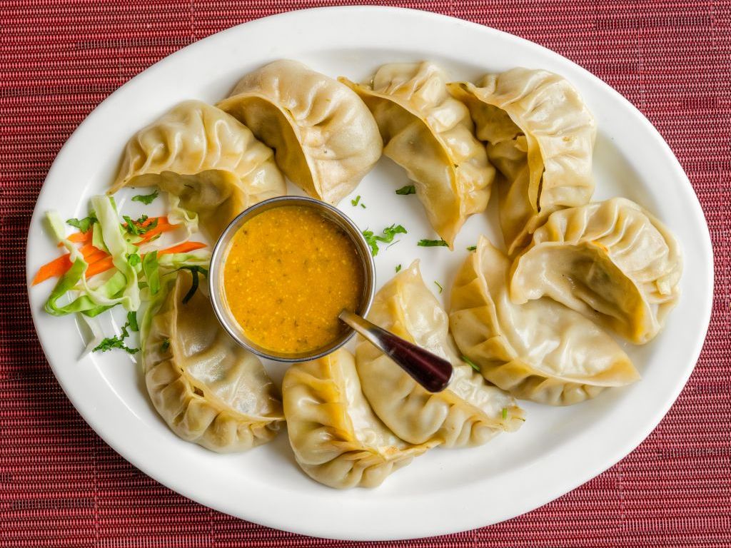 14. Chicken Momos.