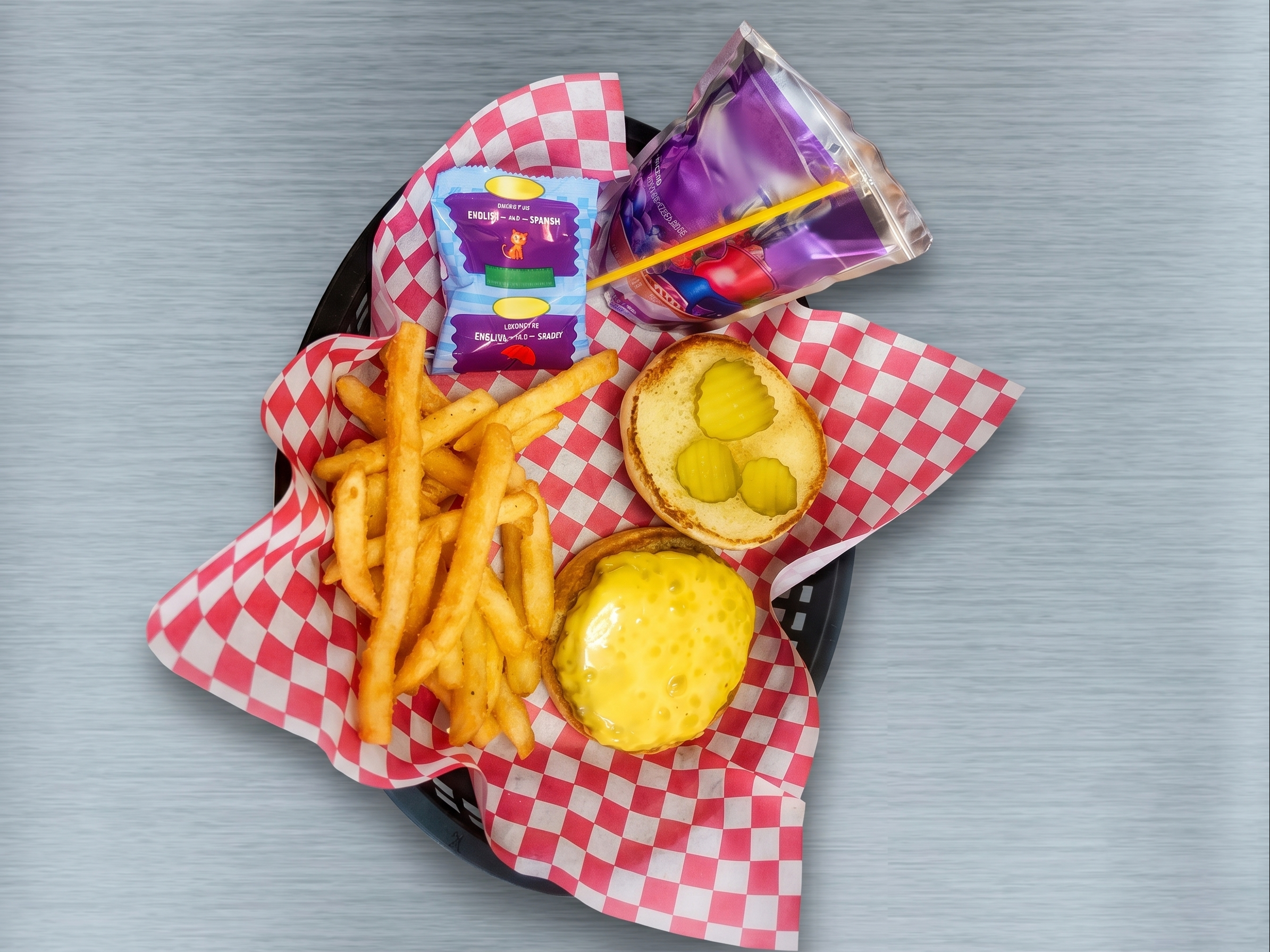 Cheeseburger w/ Fries