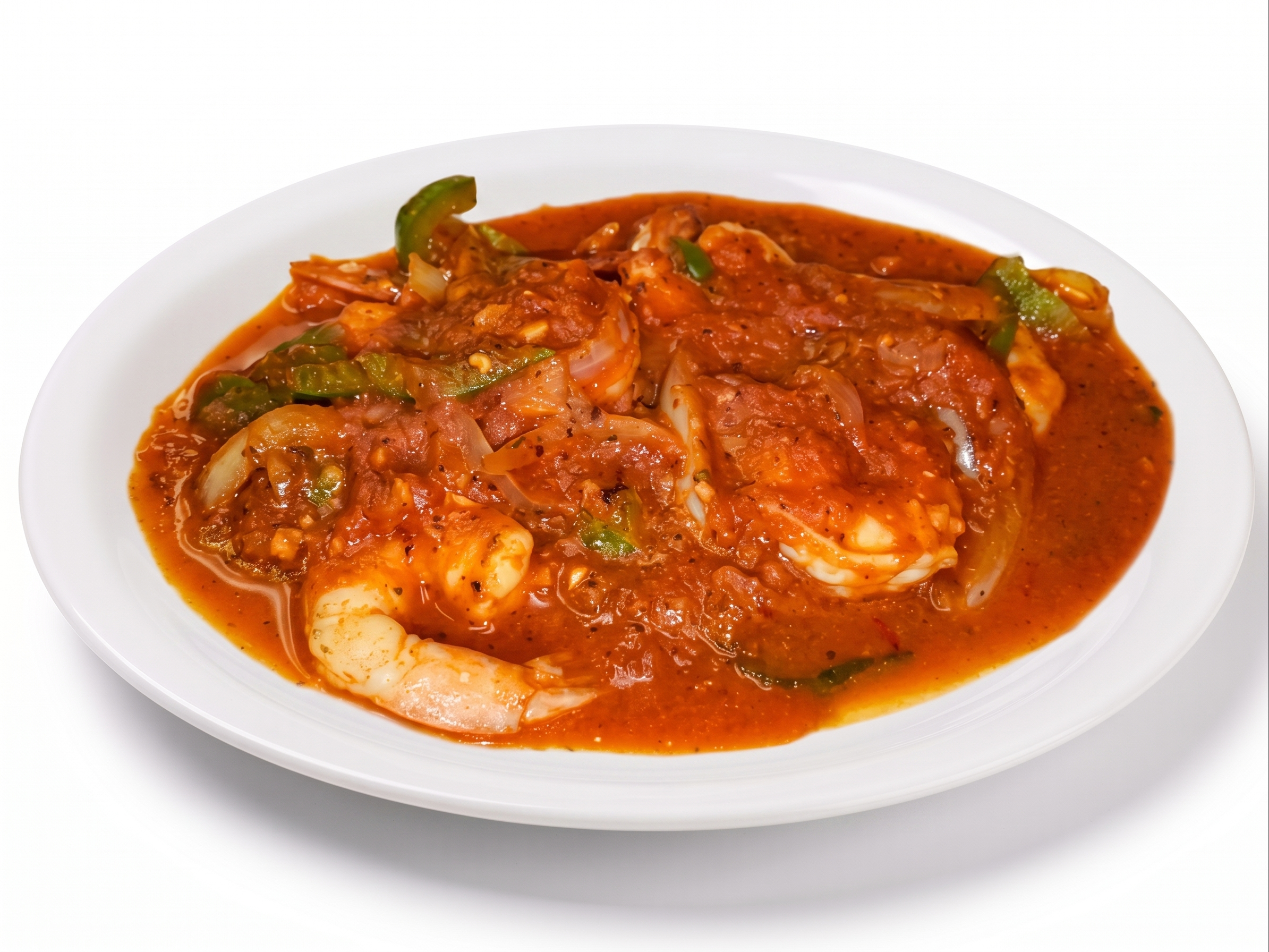 Enchilado de Camarones (Shrimp in Creole Sauce)