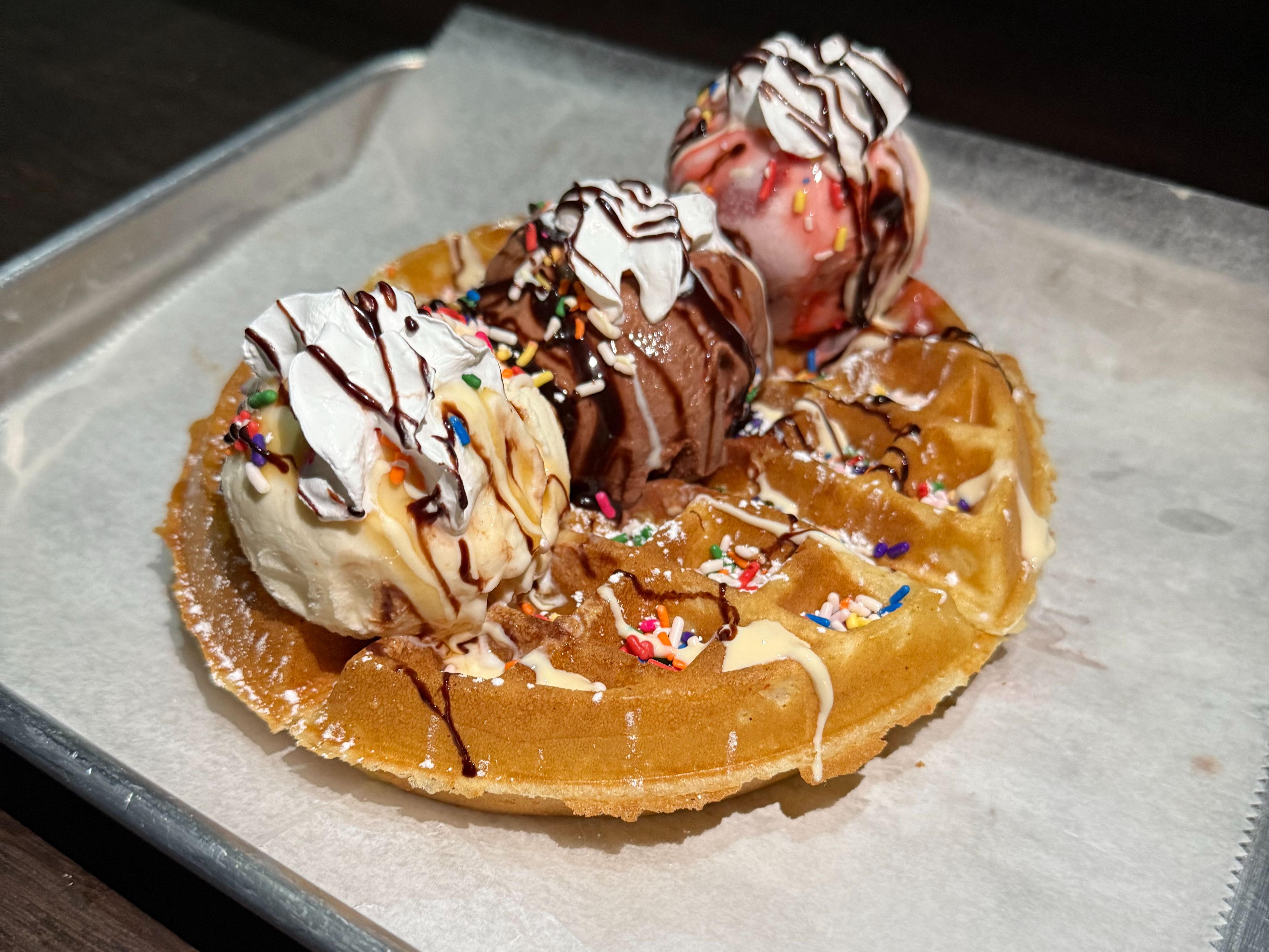 Chill & Thrill Waffle Ice Cream