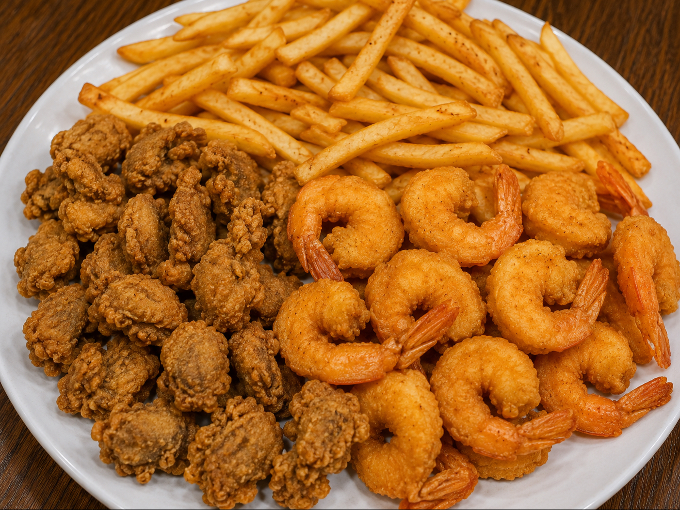 10 Gizzards 10 Shrimp