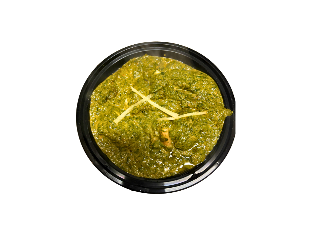 2.6 Shrimp Palak (Saag).