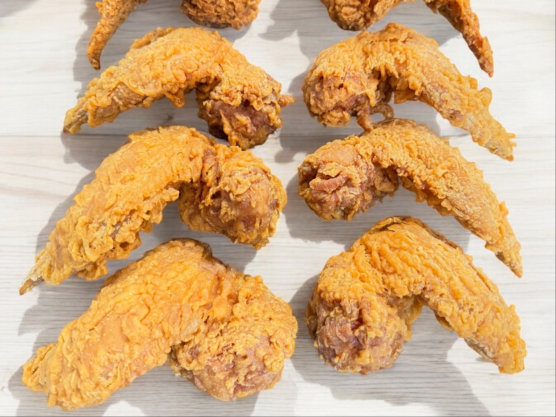 10 pcs Whole wings.