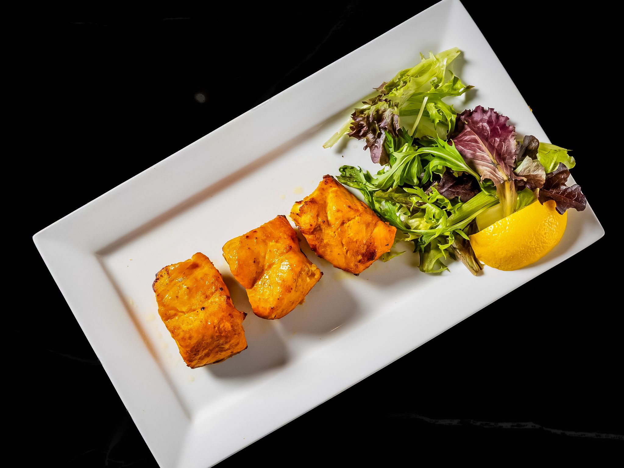 Salmon Tikka.