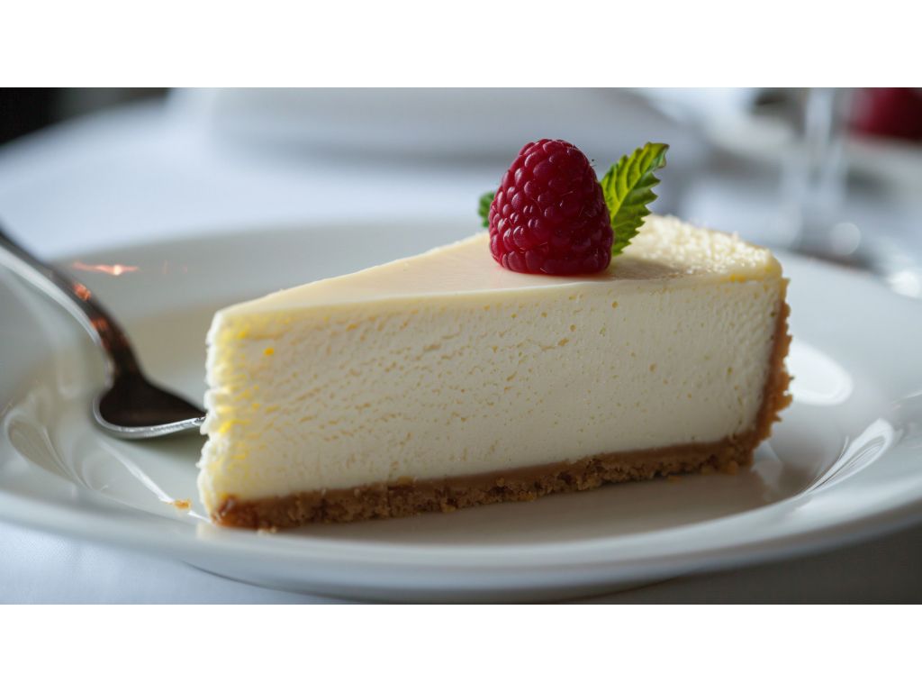 Cheesecake Slice Vanilla Drizzle.