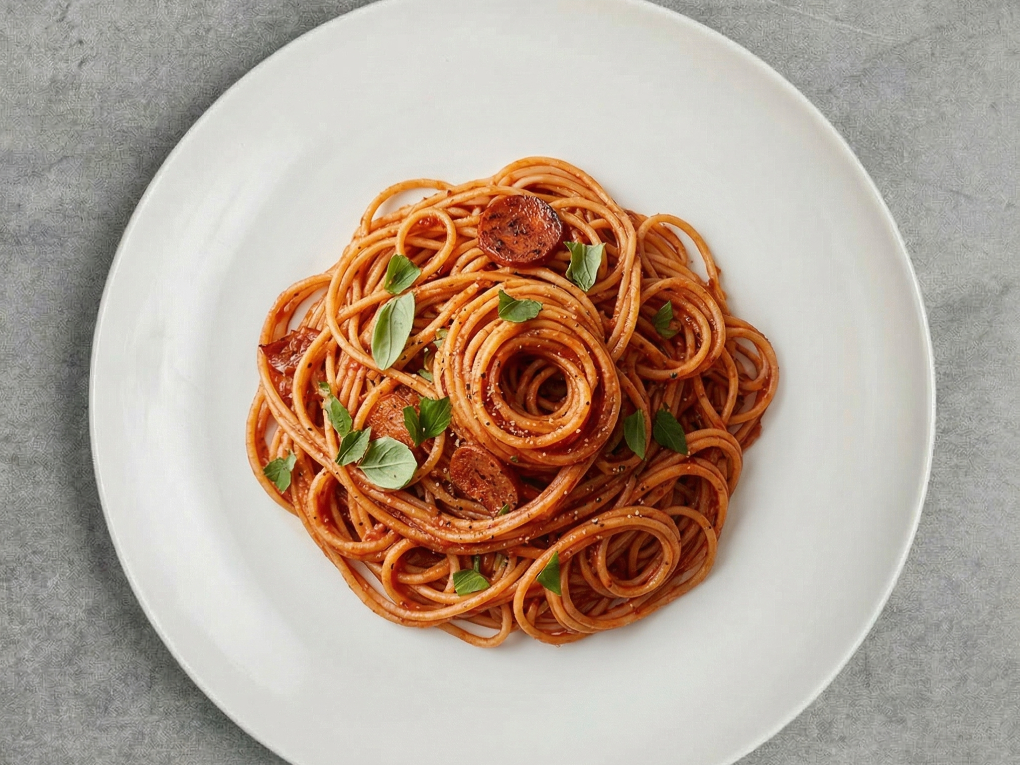 Pasta Marinara.