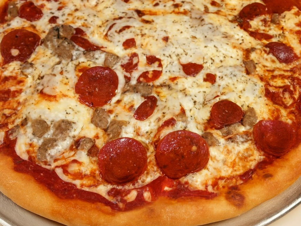 Meat Pizza Medium.