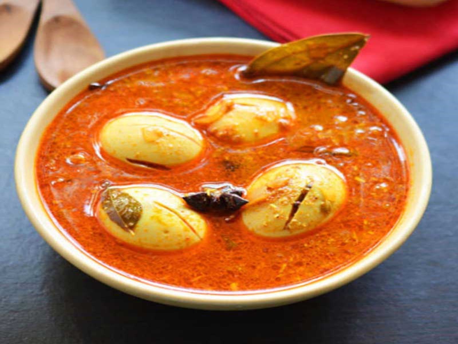 Egg Madras Masala Curry