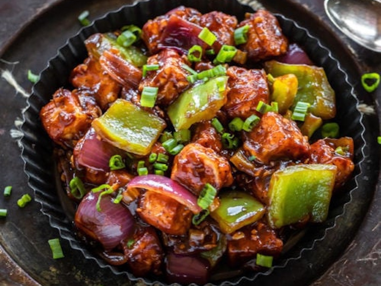 CHILLI PANEER.