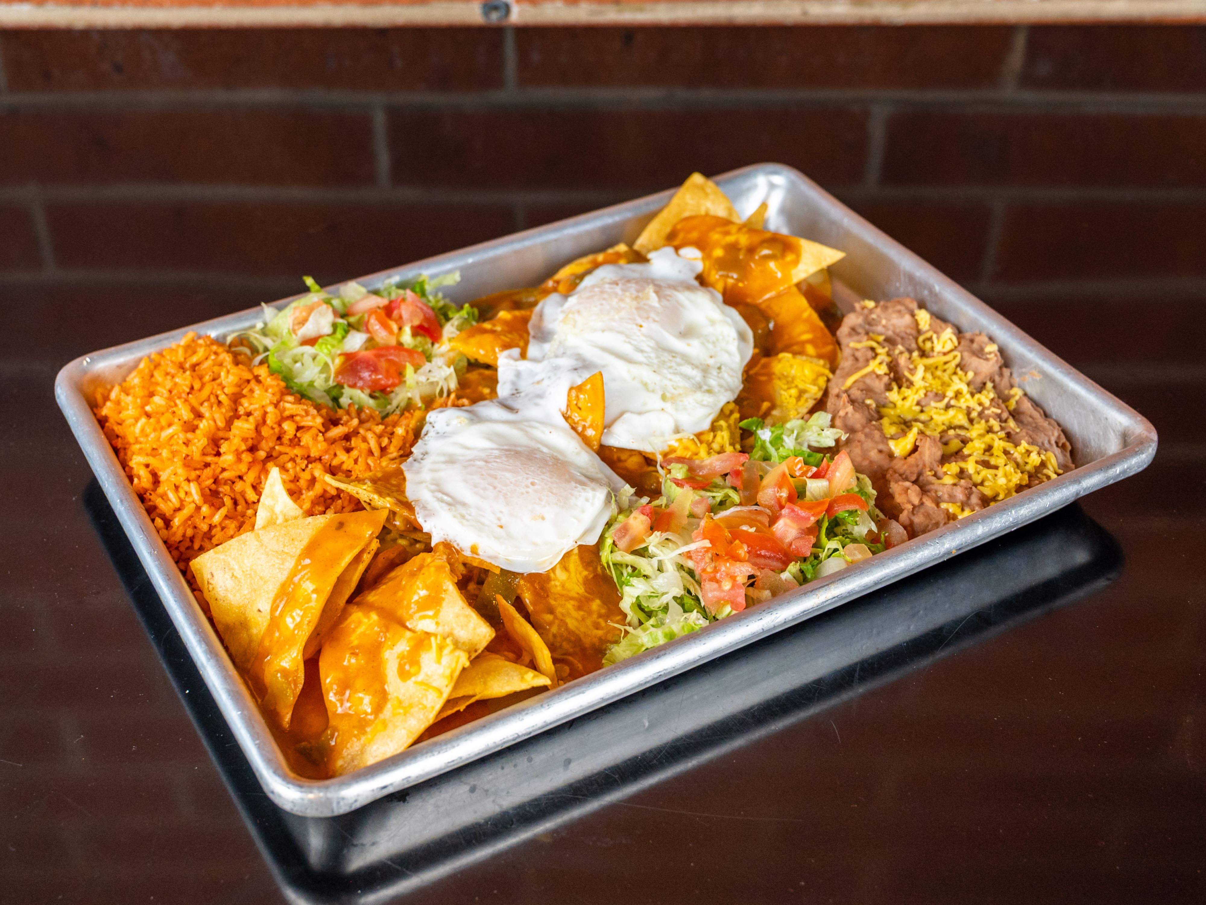 Chilaquiles Plate.