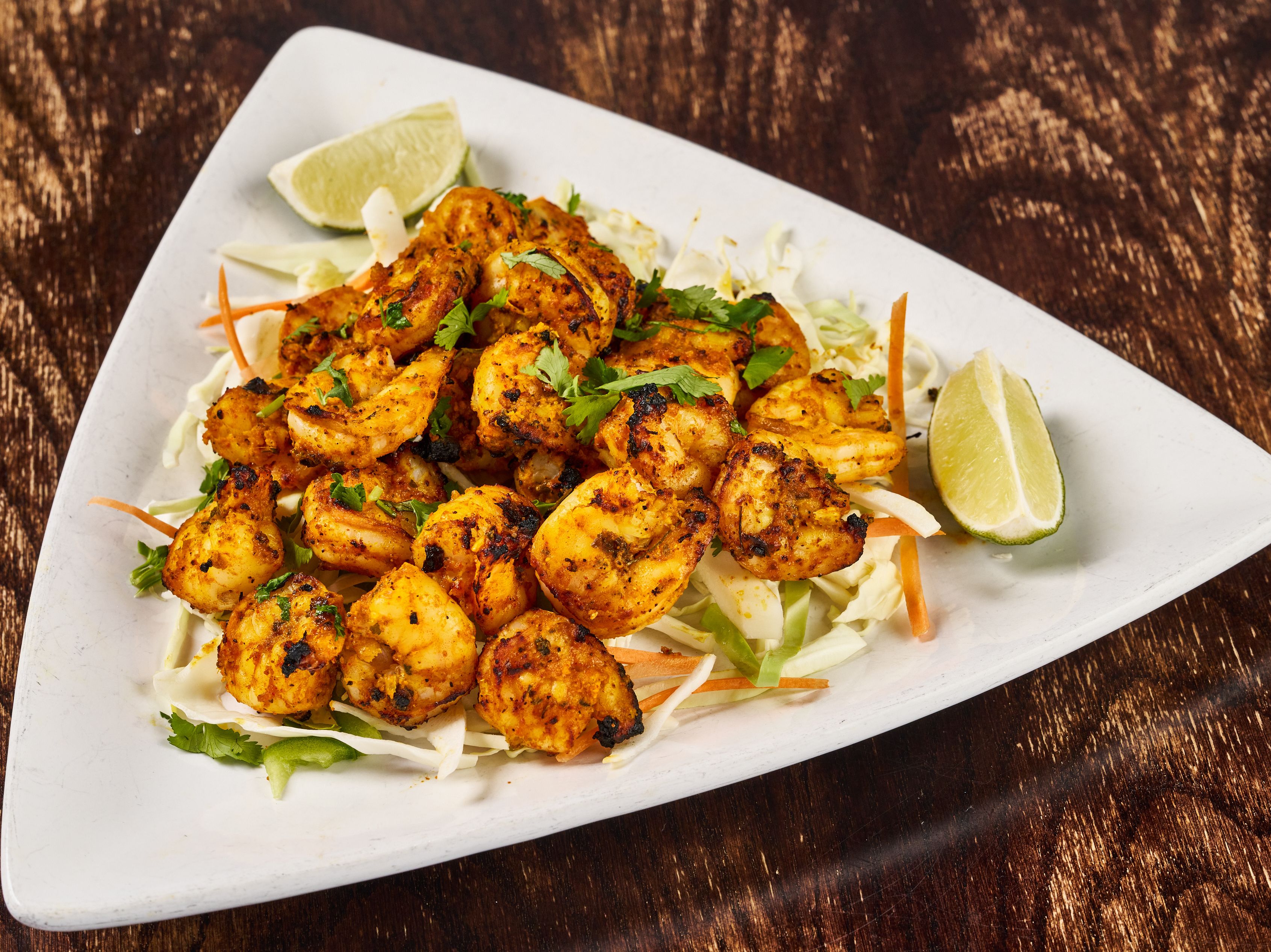 "Tawa" Prawns (Grilled Shrimp).