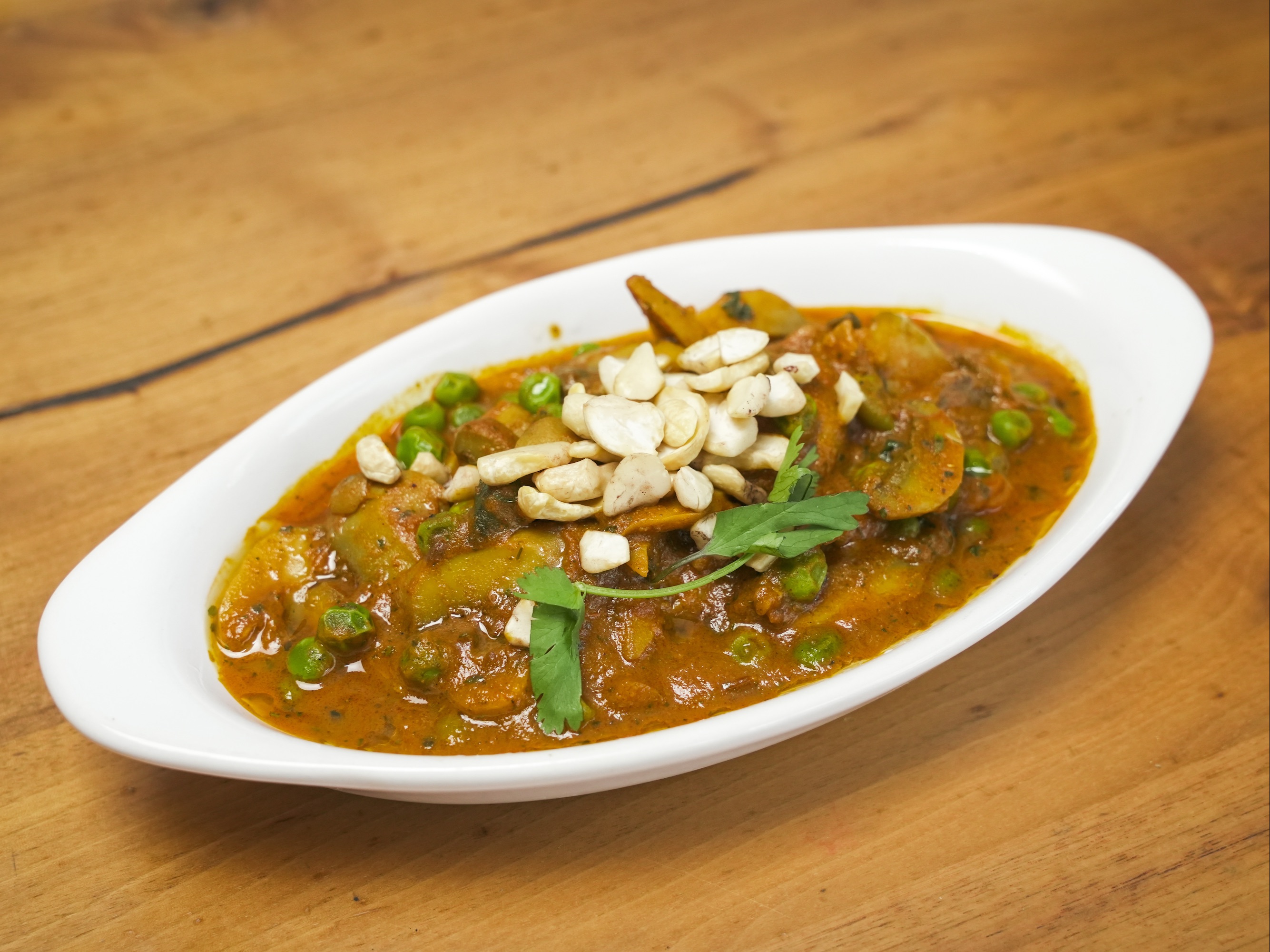 Kaju Mushroom Masala.
