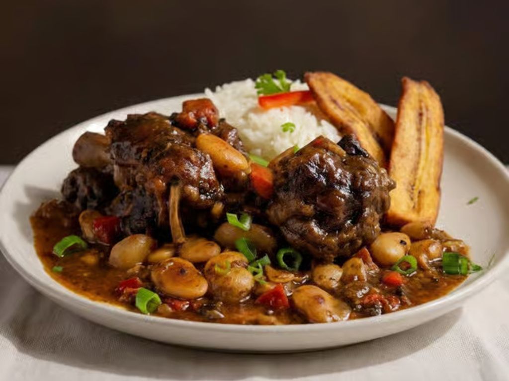 Oxtails Lunch.