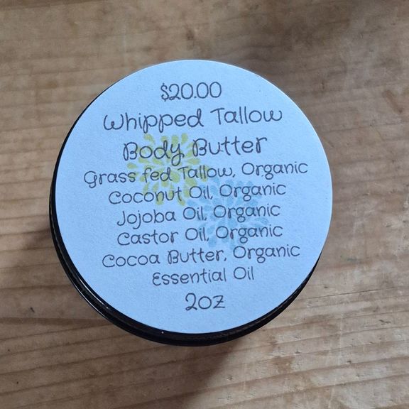 Whipped Tallow Body Butter