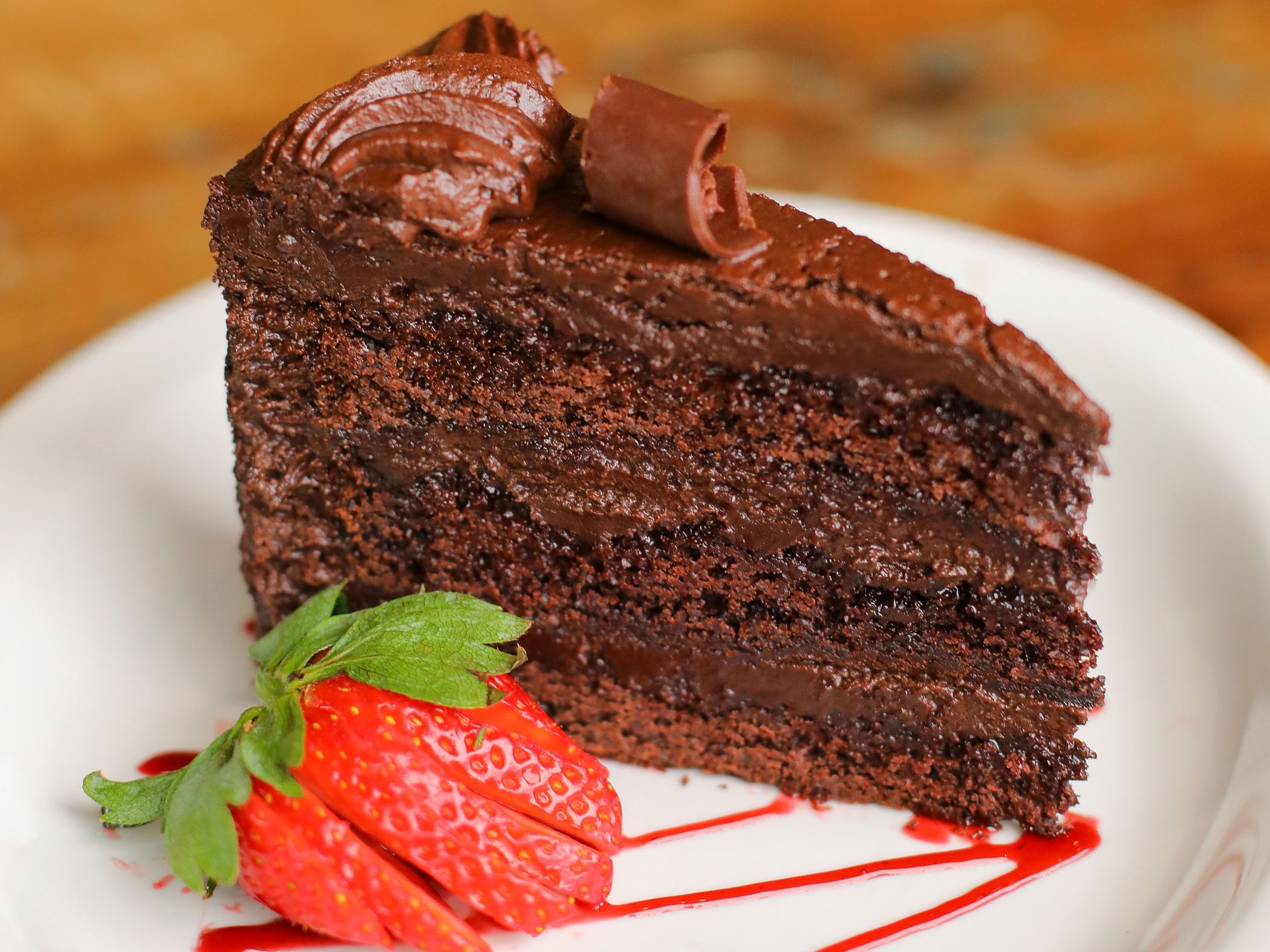 Chocolate Cake.