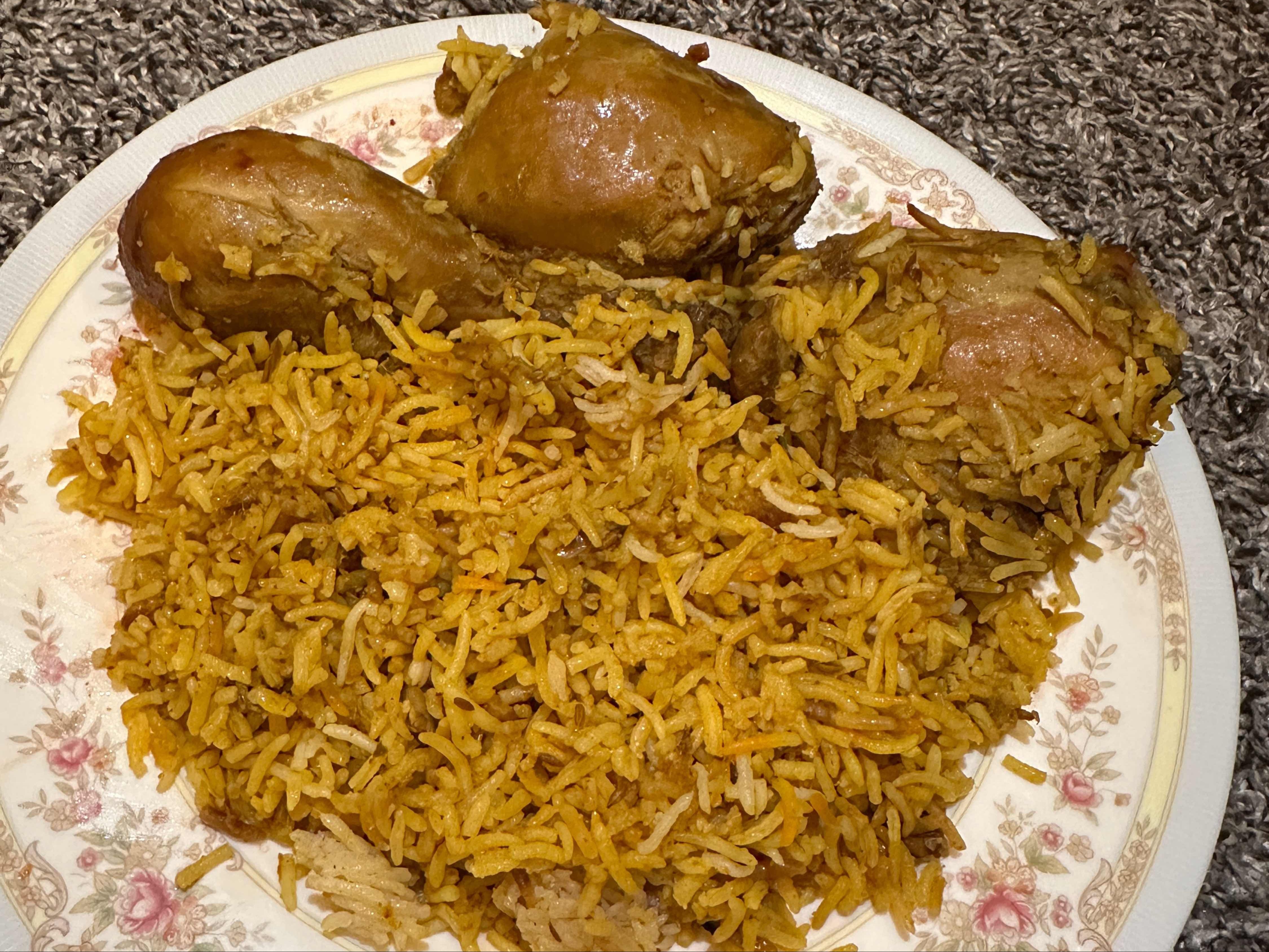 Chicken Biriyani.