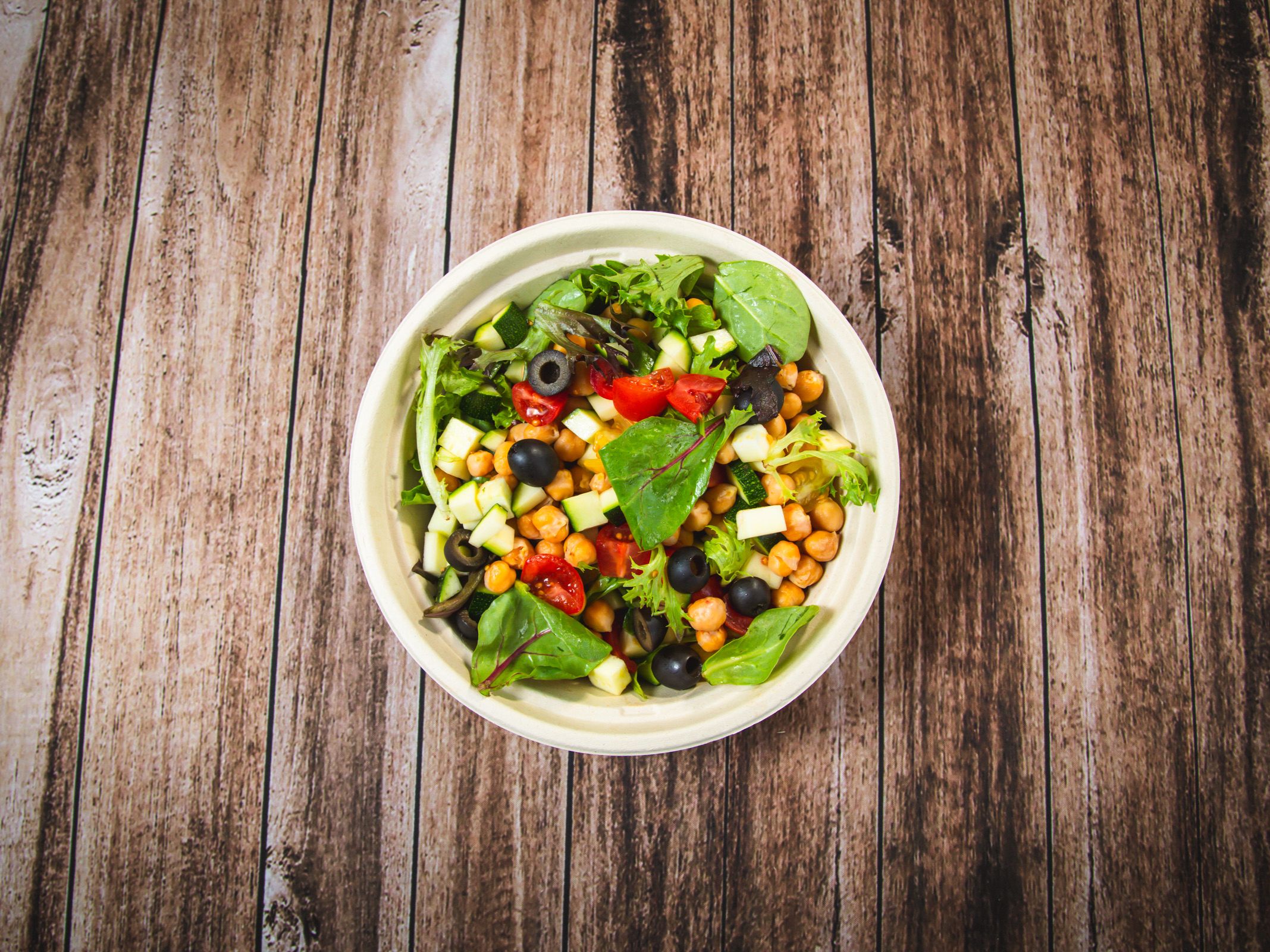 Chickpea Protein Salad.