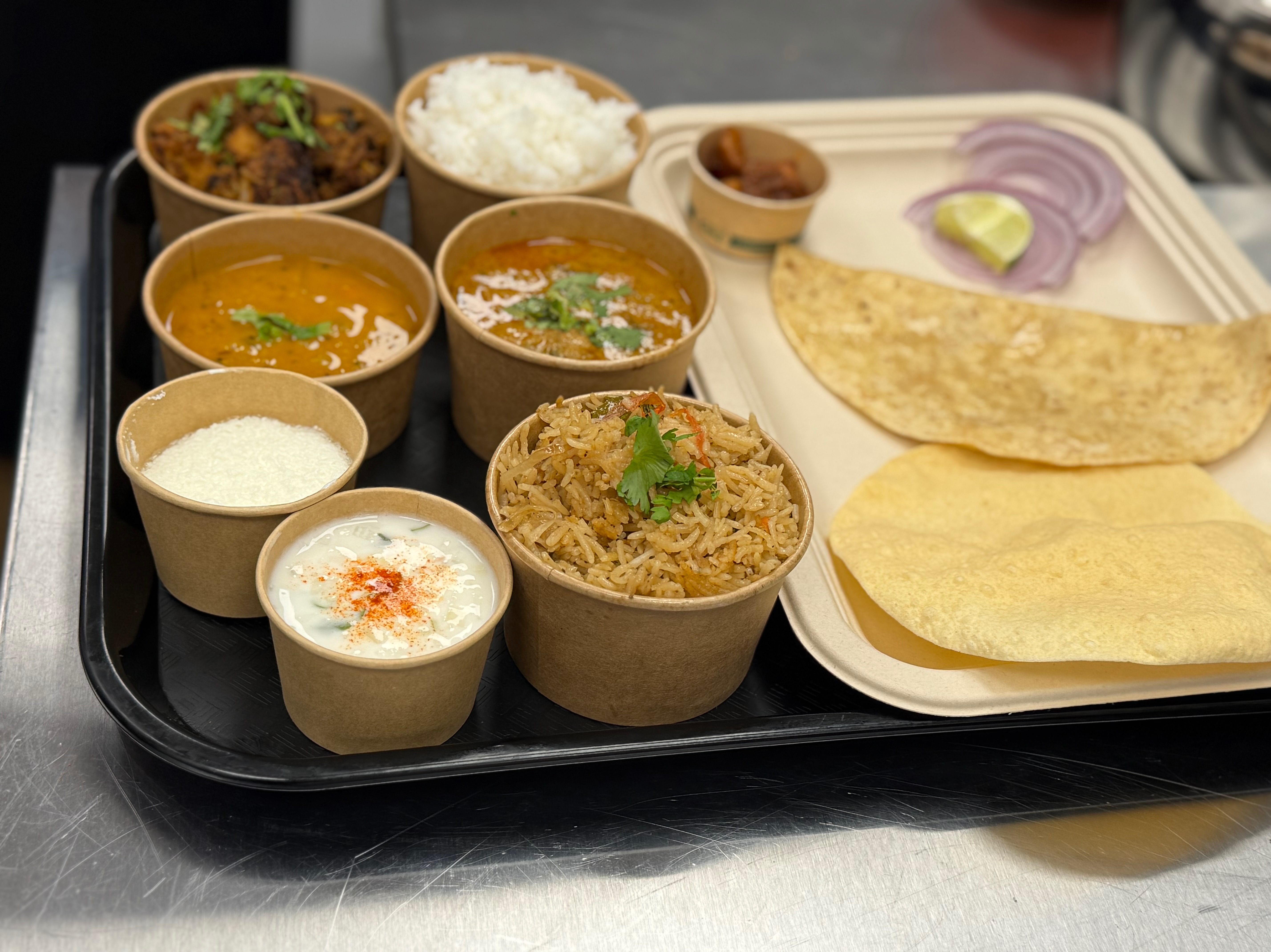 Mutton Thali.