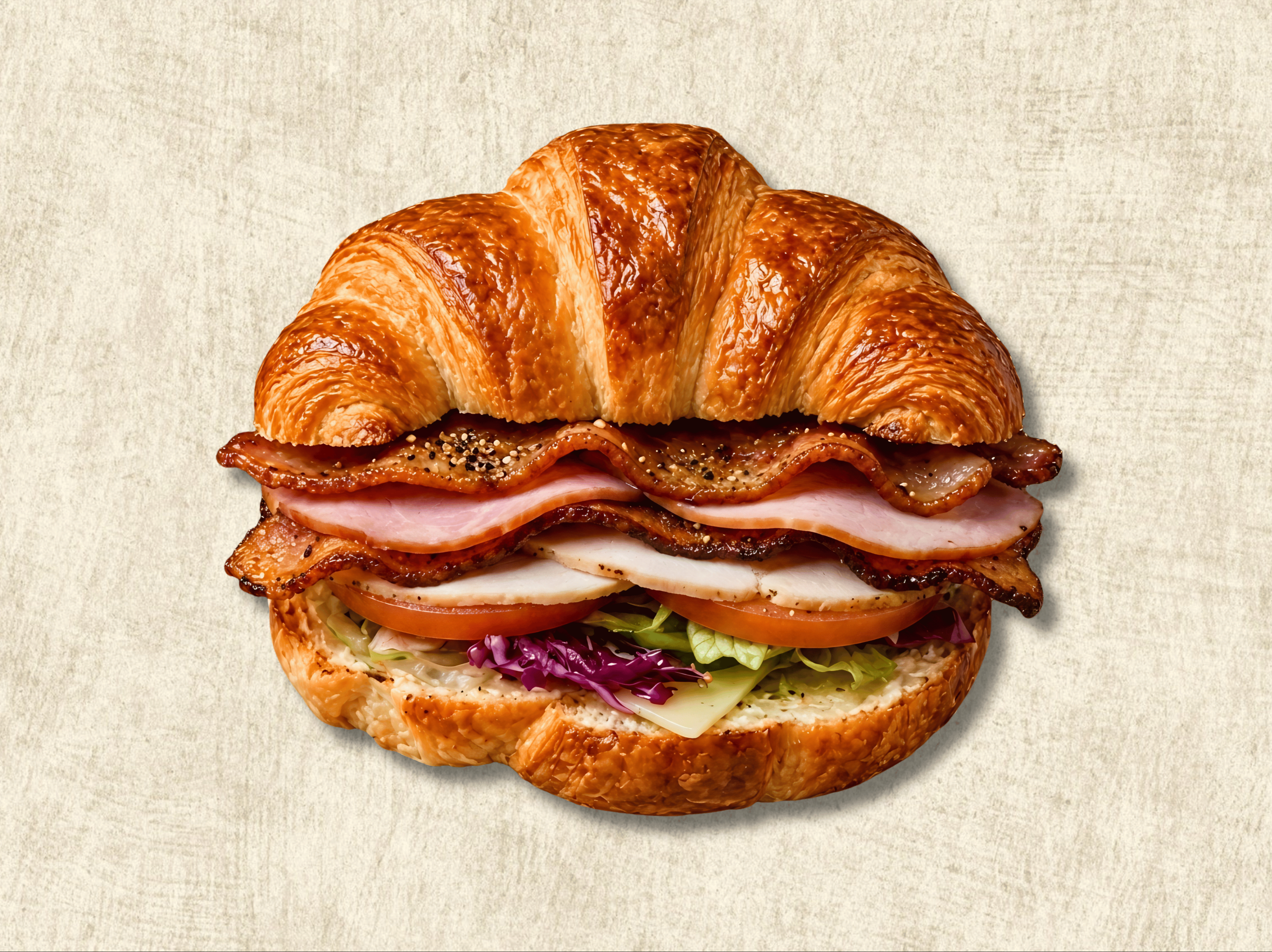 Hive Stack (Ham, Turkey, Bacon)