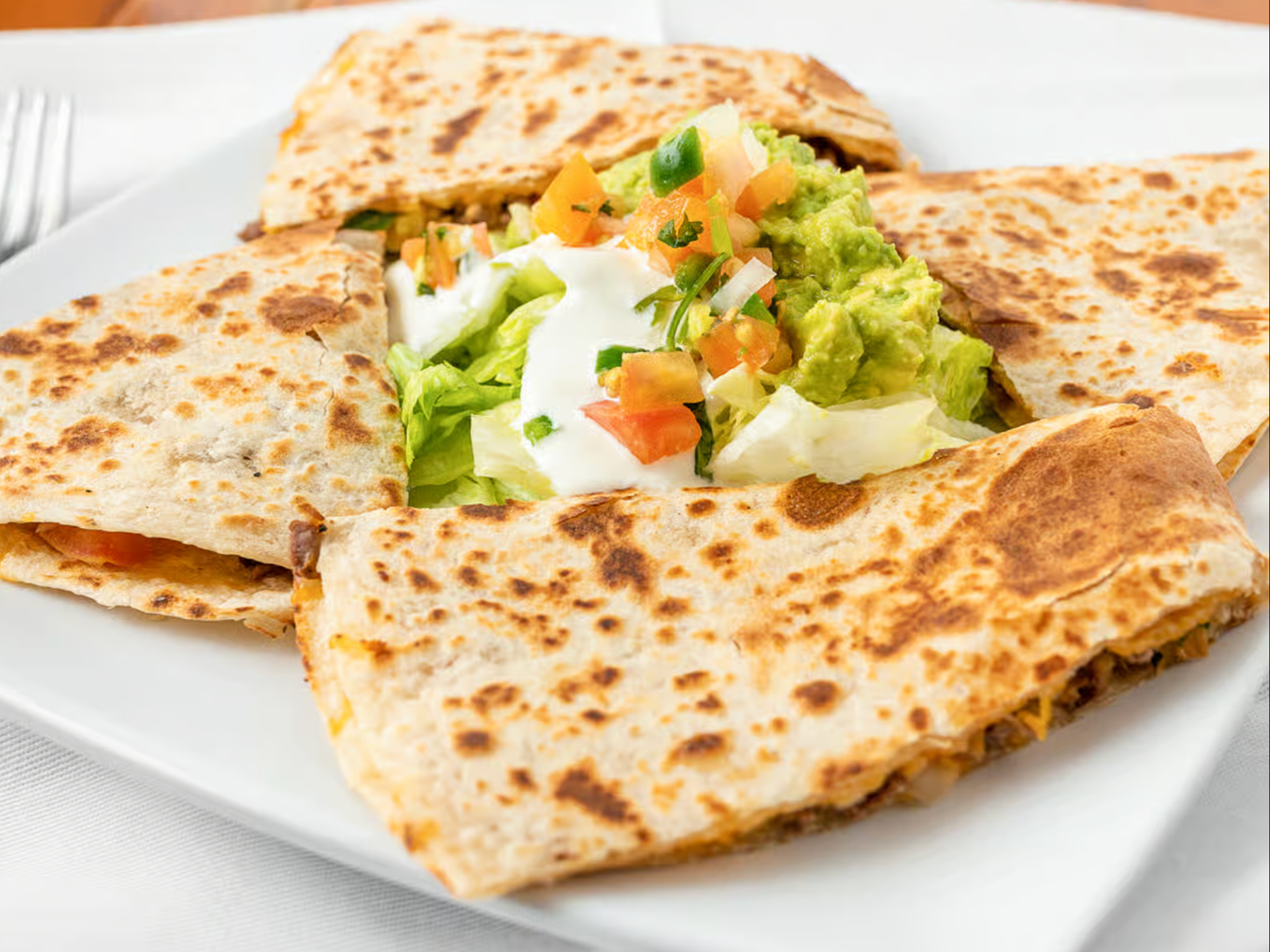 Chicken Quesadilla.