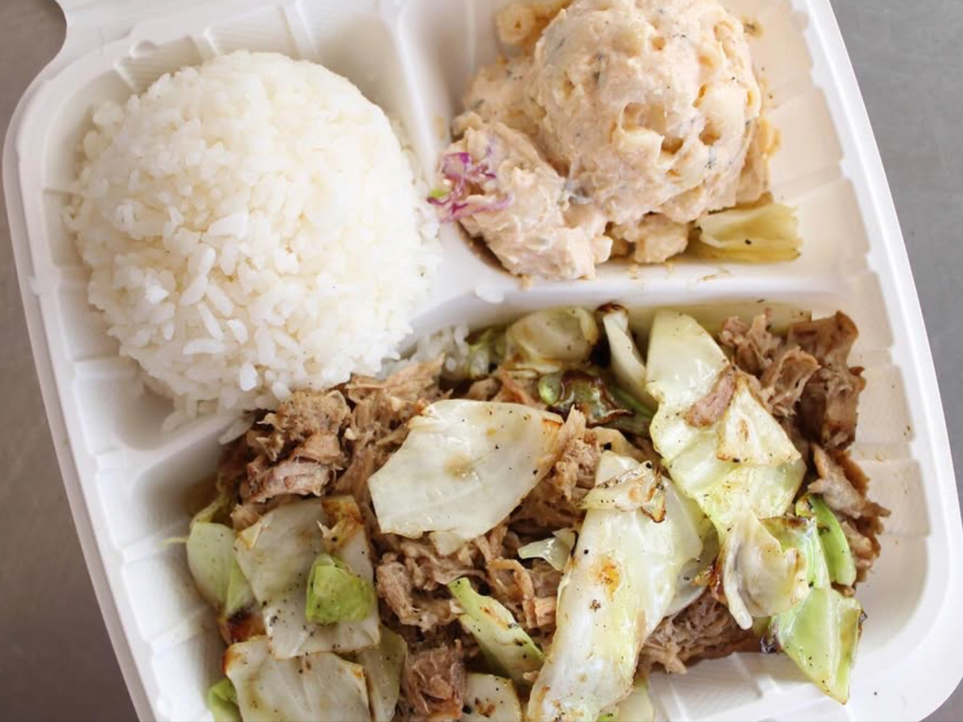Kalua Pig & Cabbage.