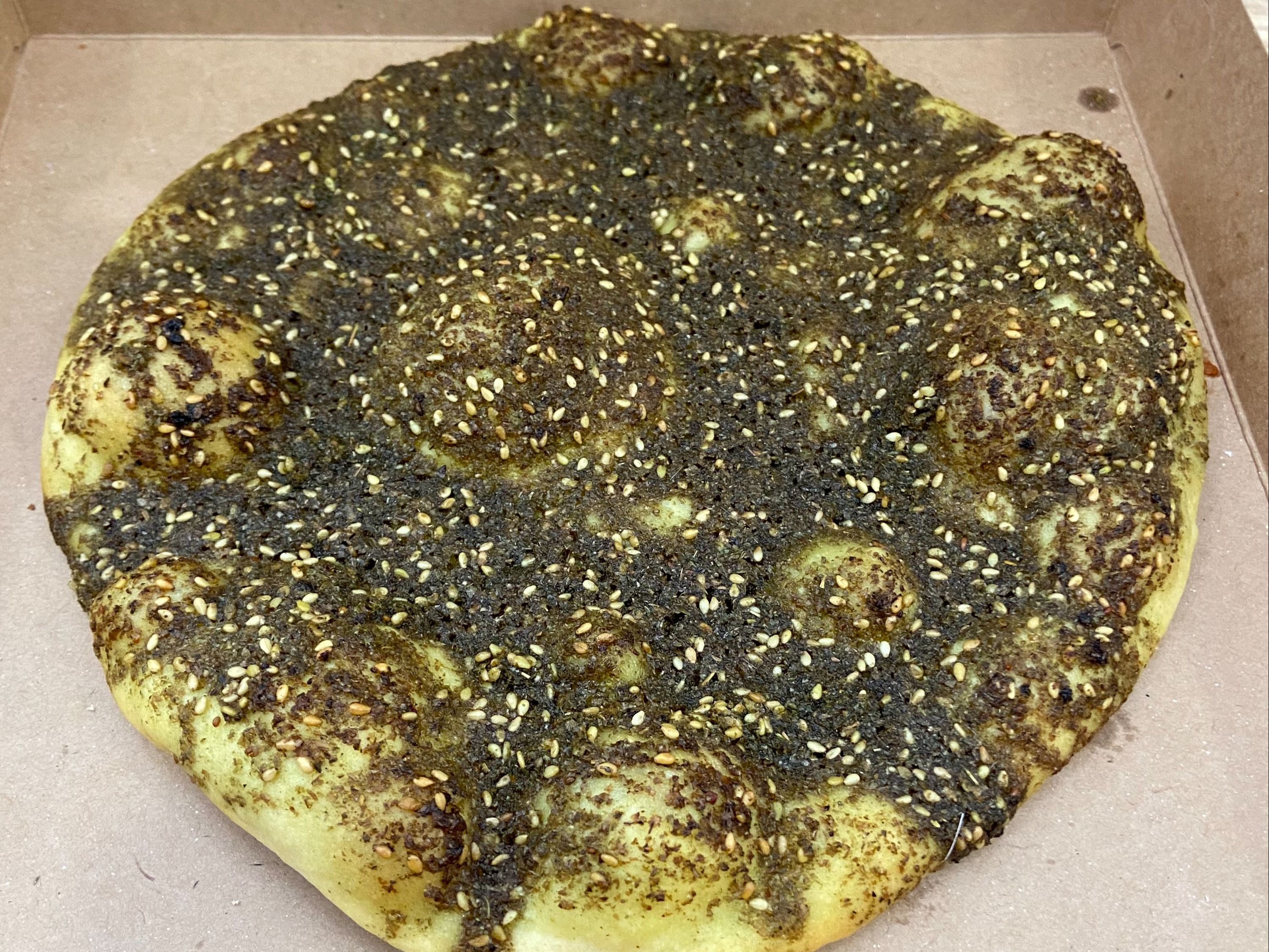 Za'atar Mana'eesh.