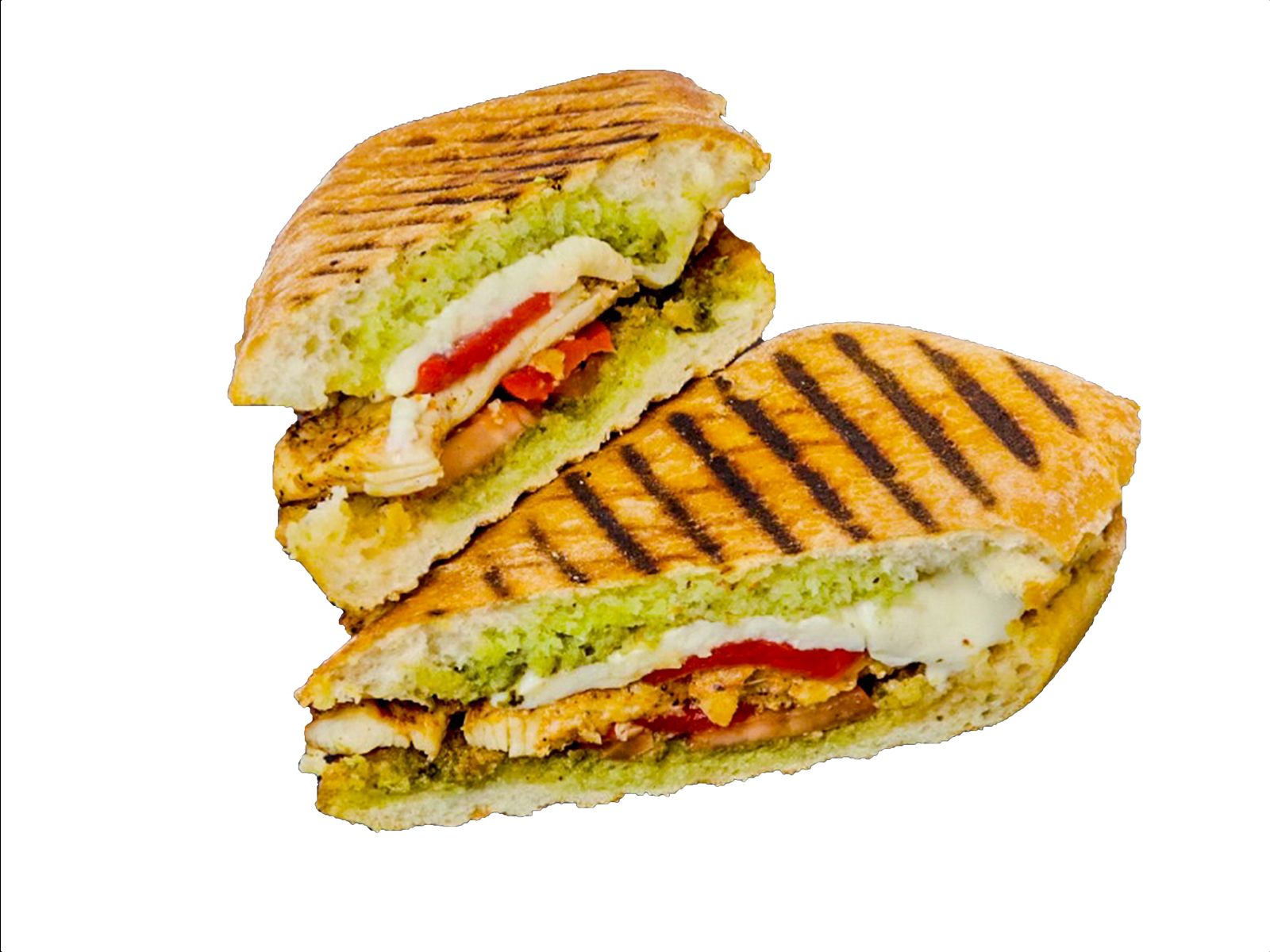 Chicken & Mozzarella Panini.