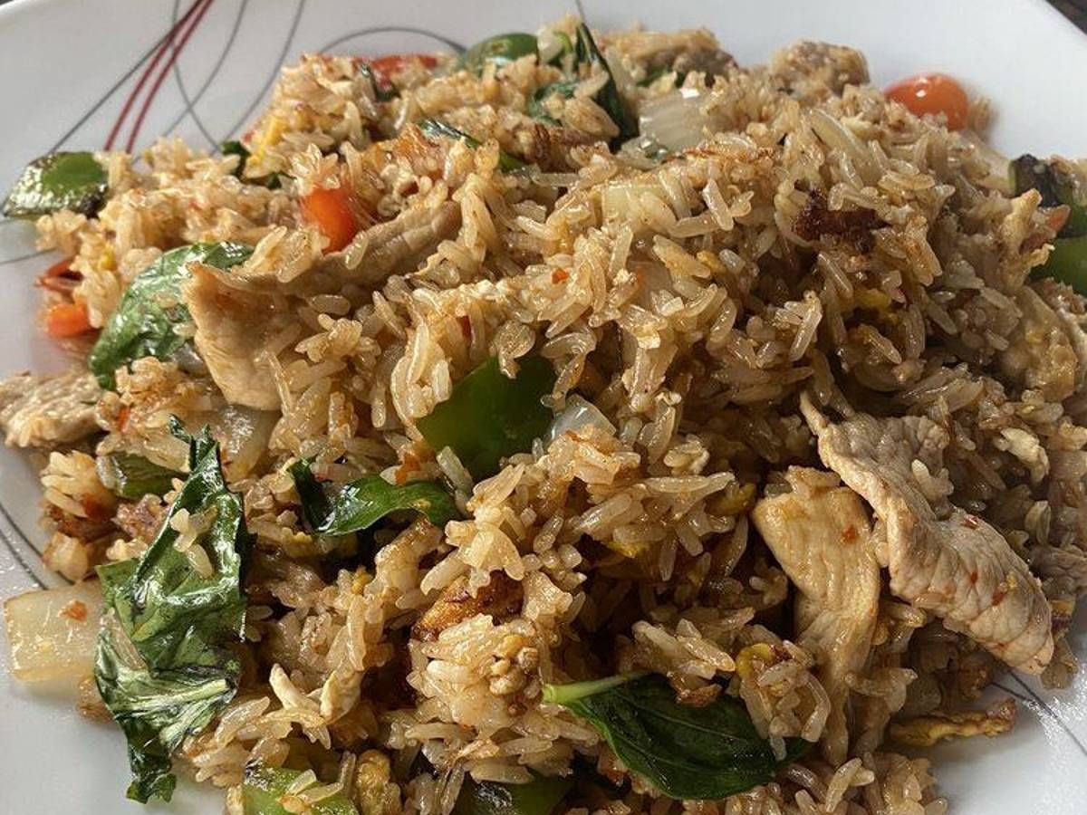 57 Basil Fried Rice.