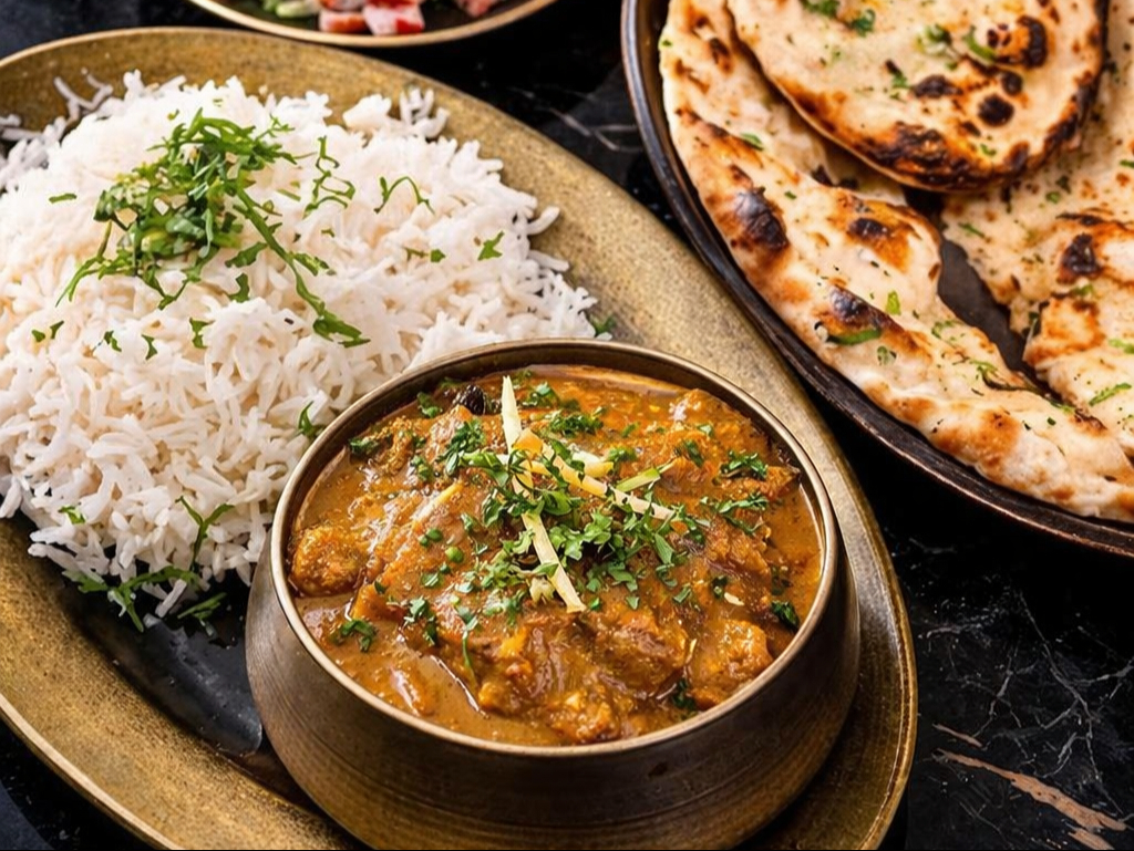 GOAT CURRY LUNCH.
