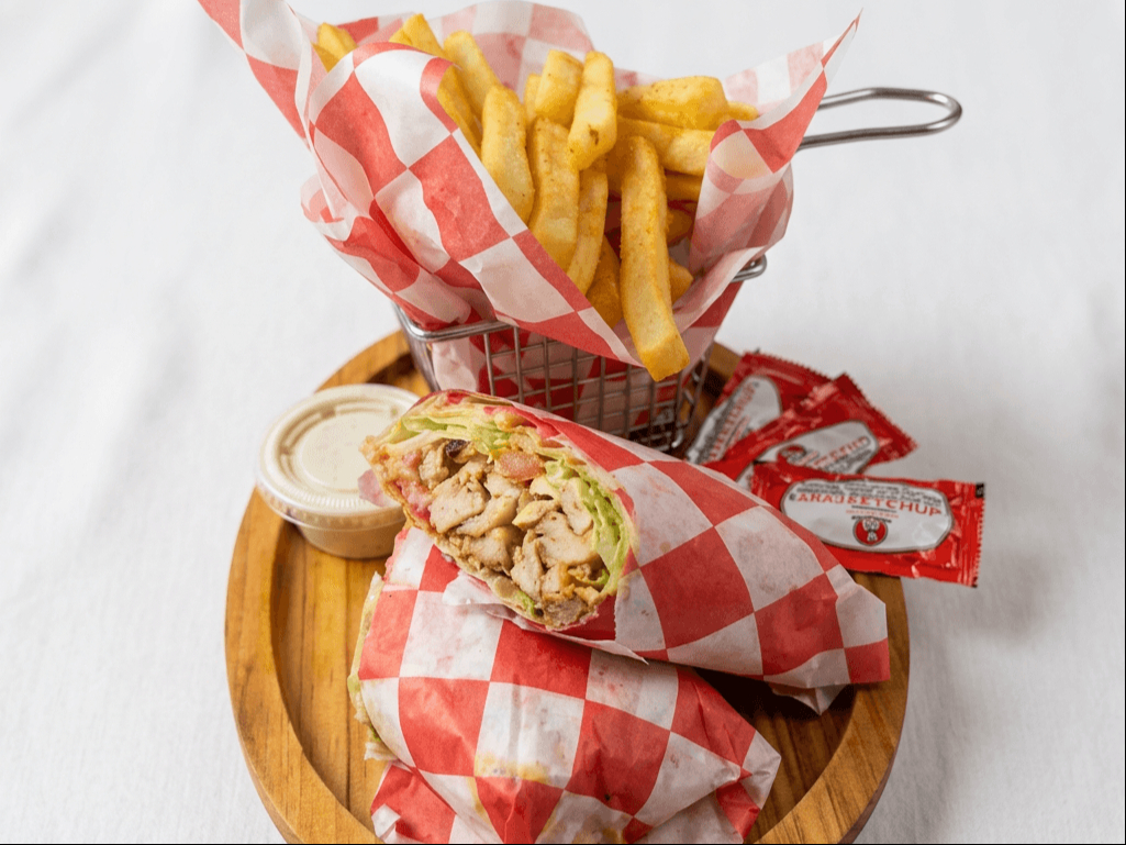 Chicken Kabob Sandwich