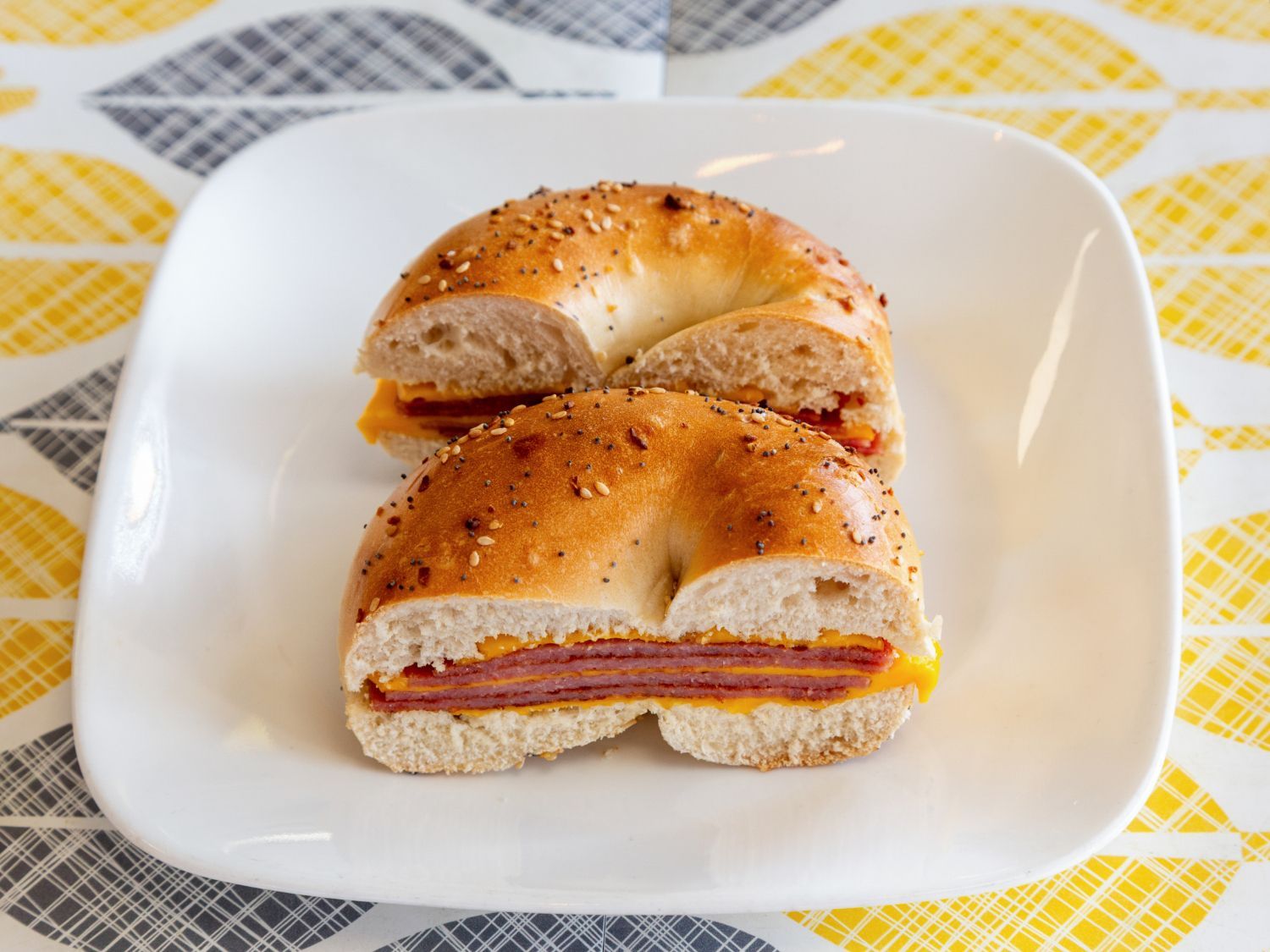 Breakfast Meat Sandwich.