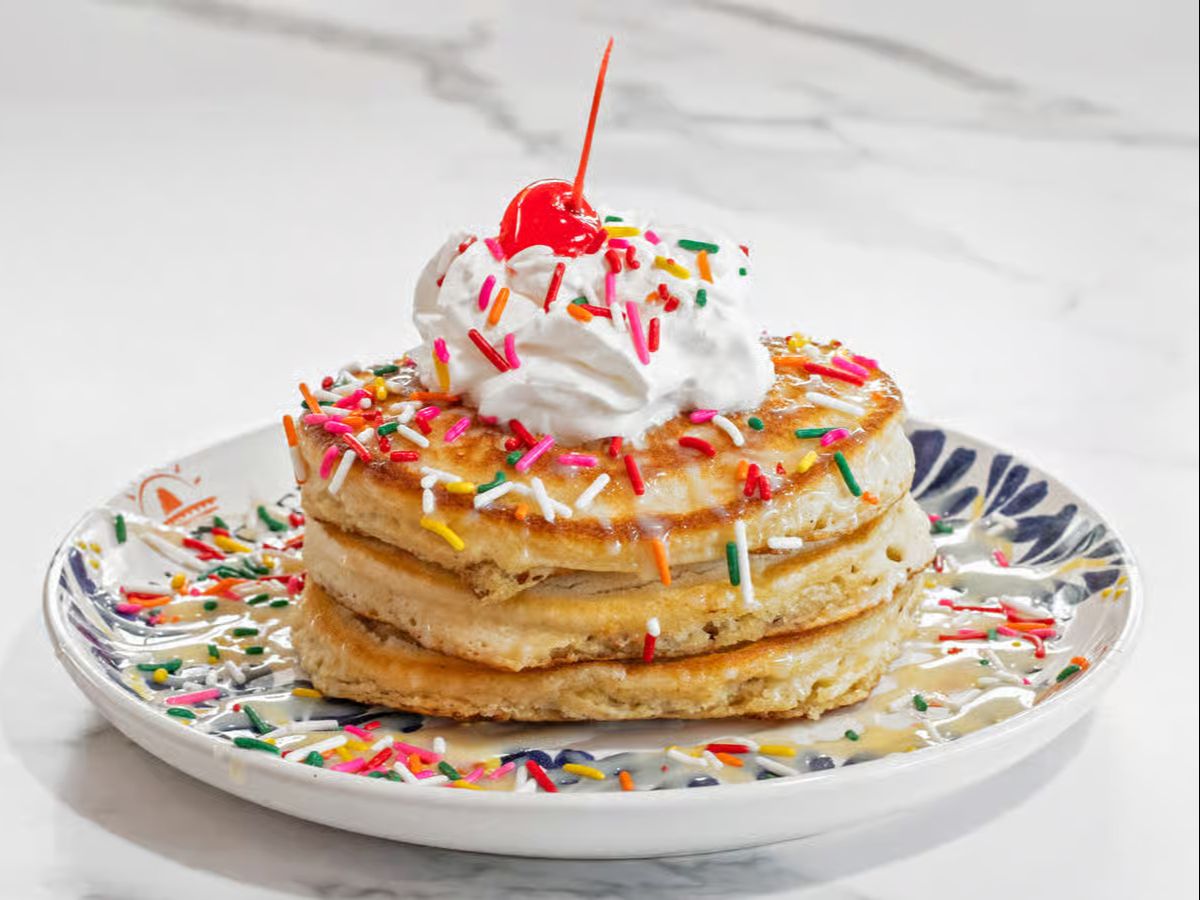 Birthday Pancakes.