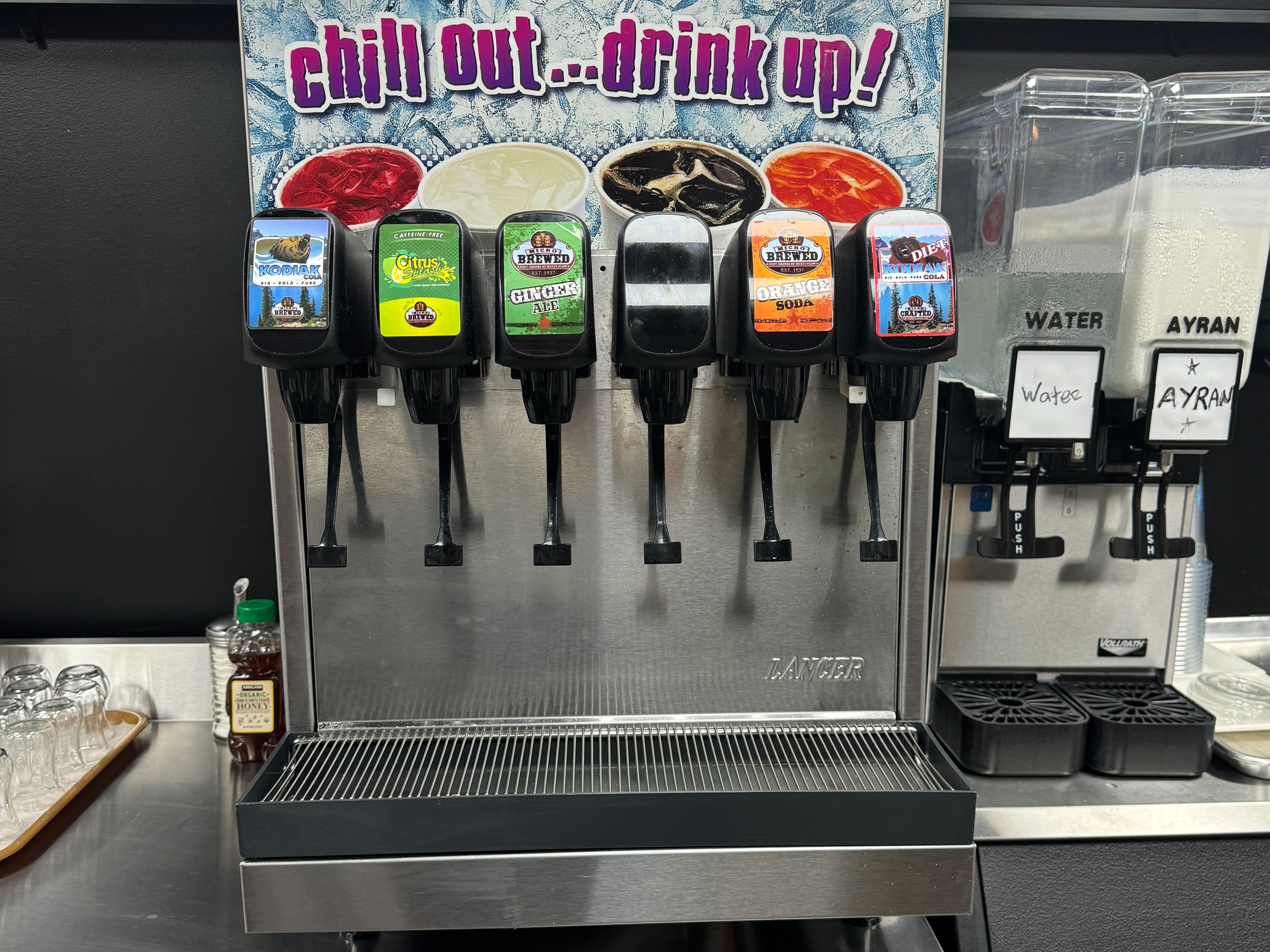 Fountain Sodas.