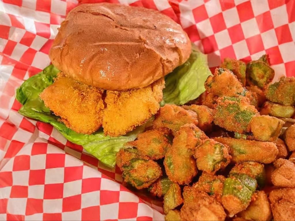 Catfish Sandwich.