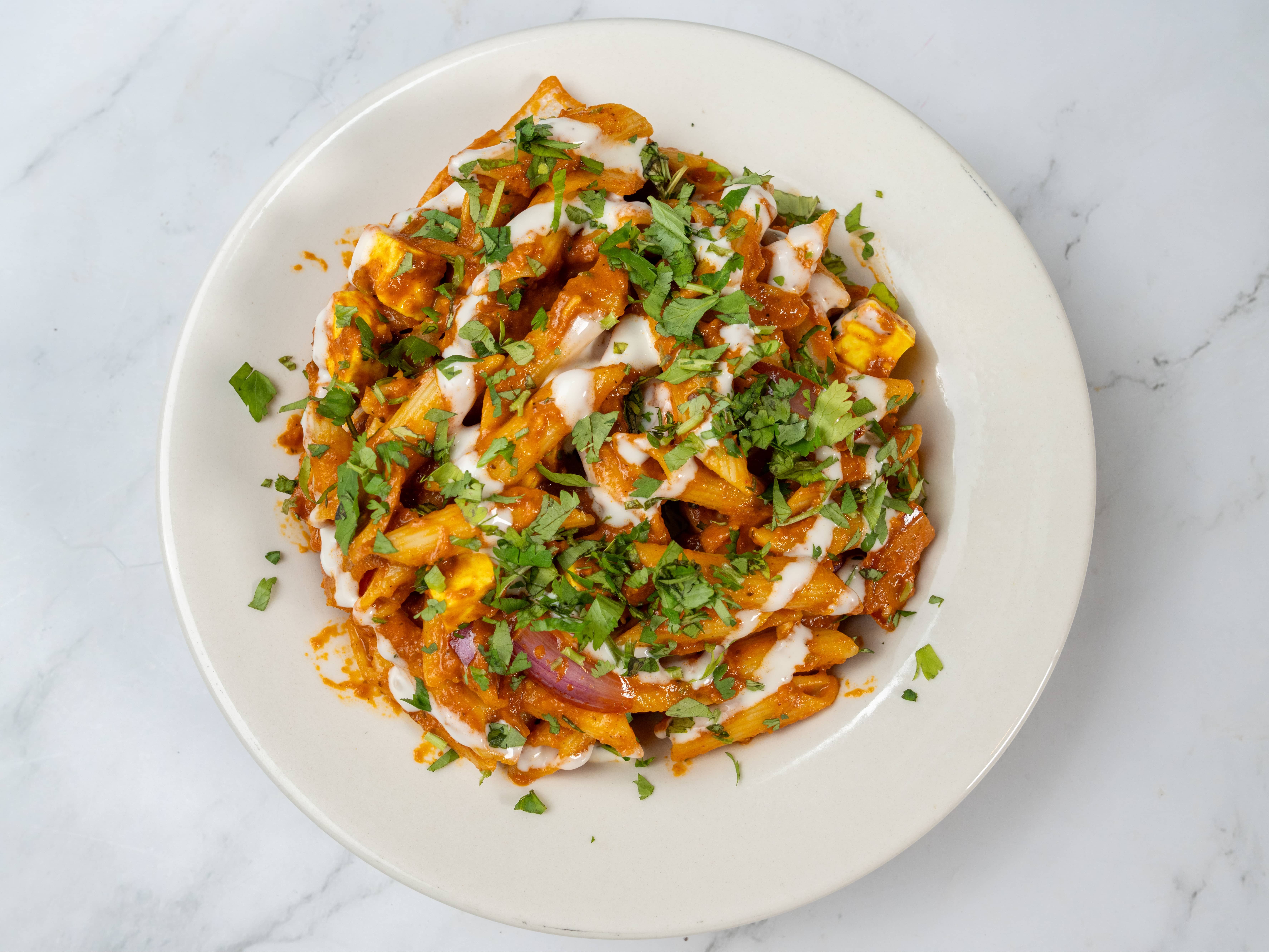 Shahi Paneer Pasta.