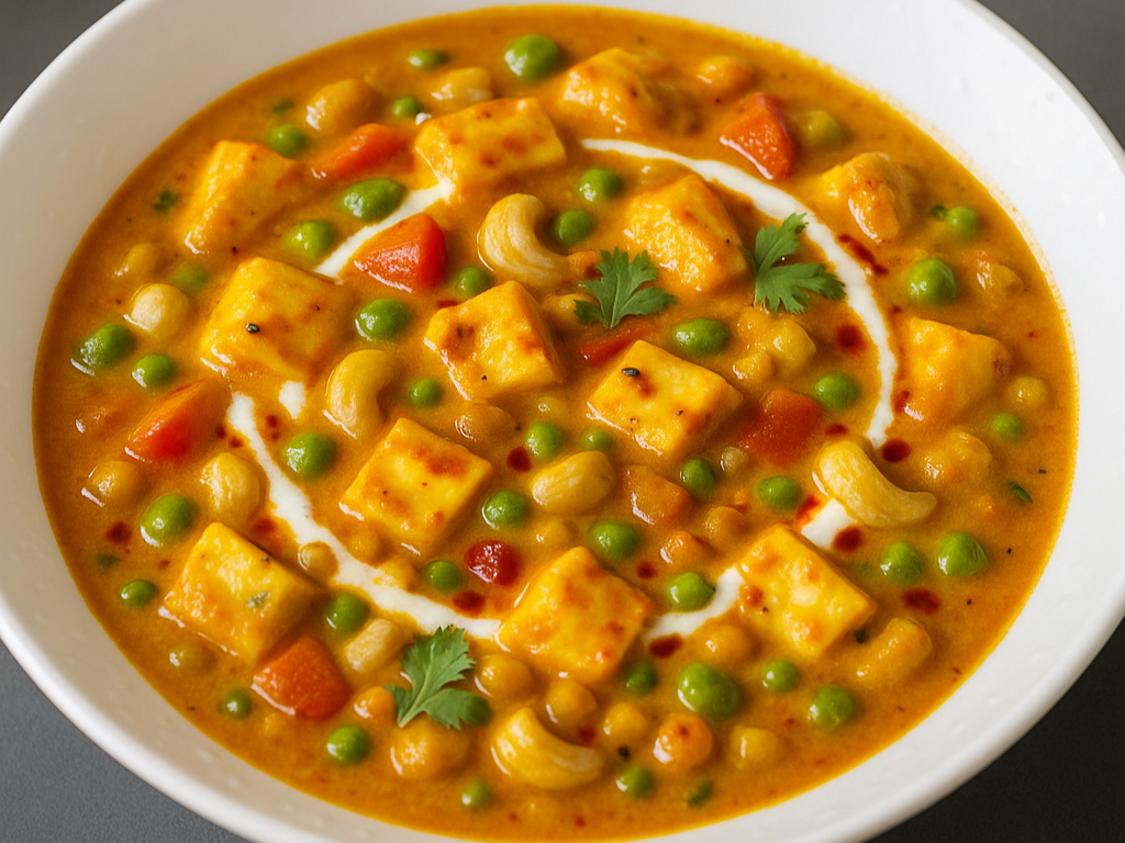 NAVRATAN KORMA WITH PANEER